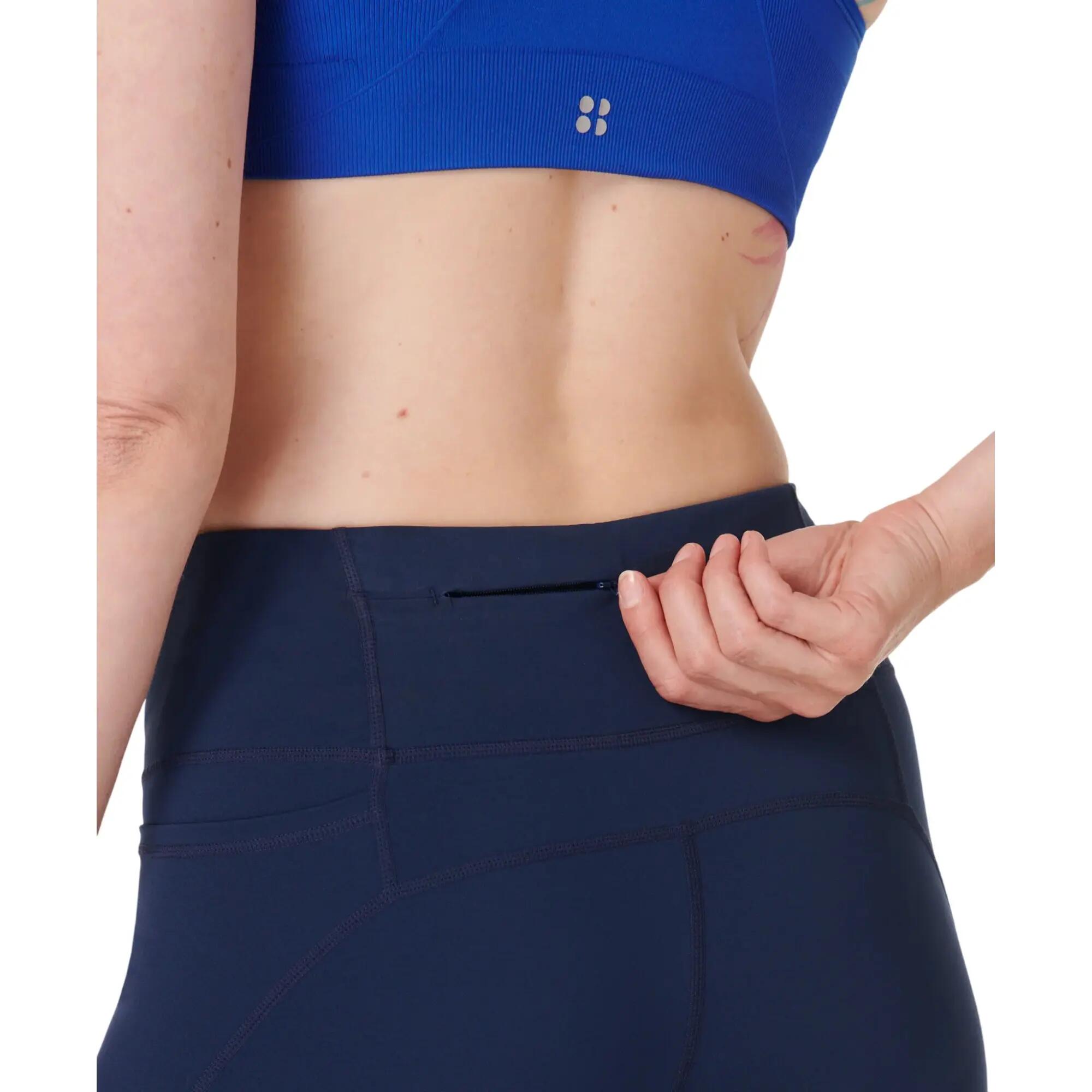 Shorts de Ciclismo Power 6 para Mujer Azul Marino 4/4