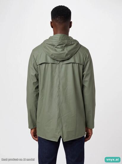 Second Life - RAINS Olive Outdoor Jacket Men XXS
