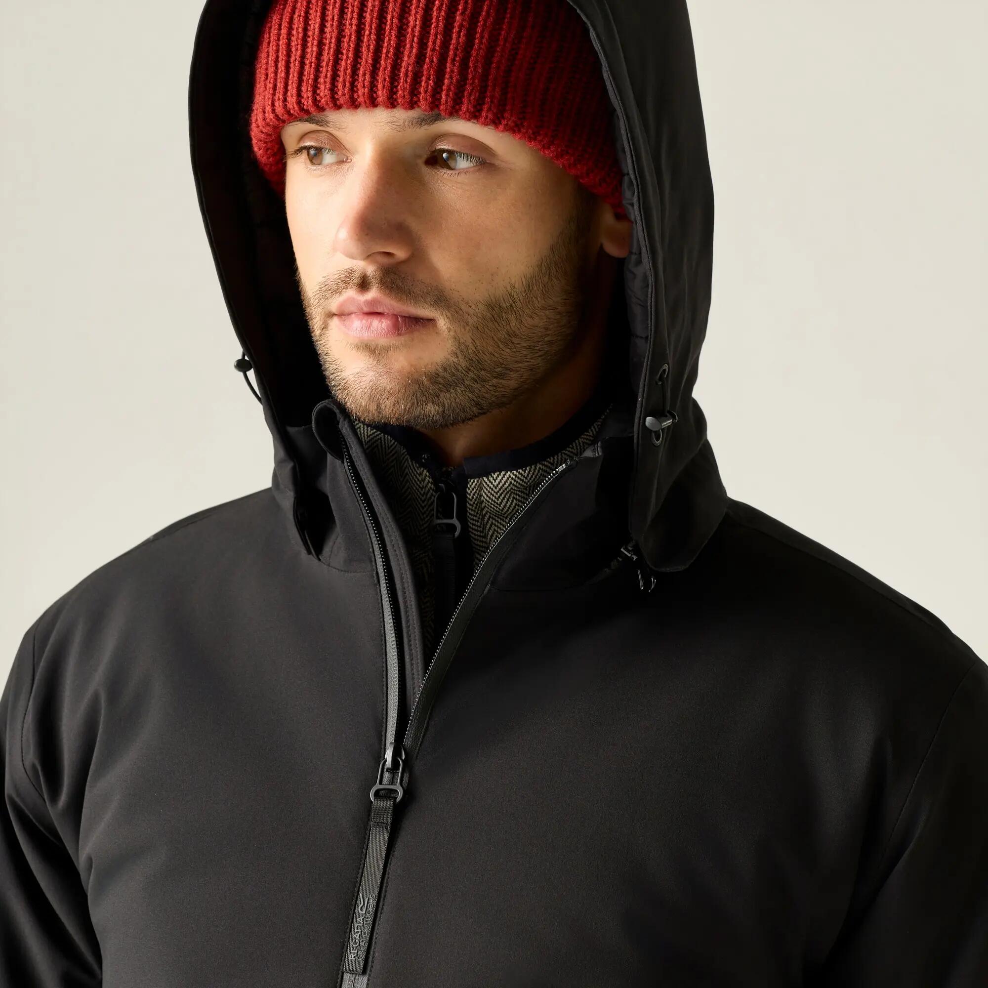 Giacca Impermeabile Isolato Uomo Regatta Merzen Nero 4/7