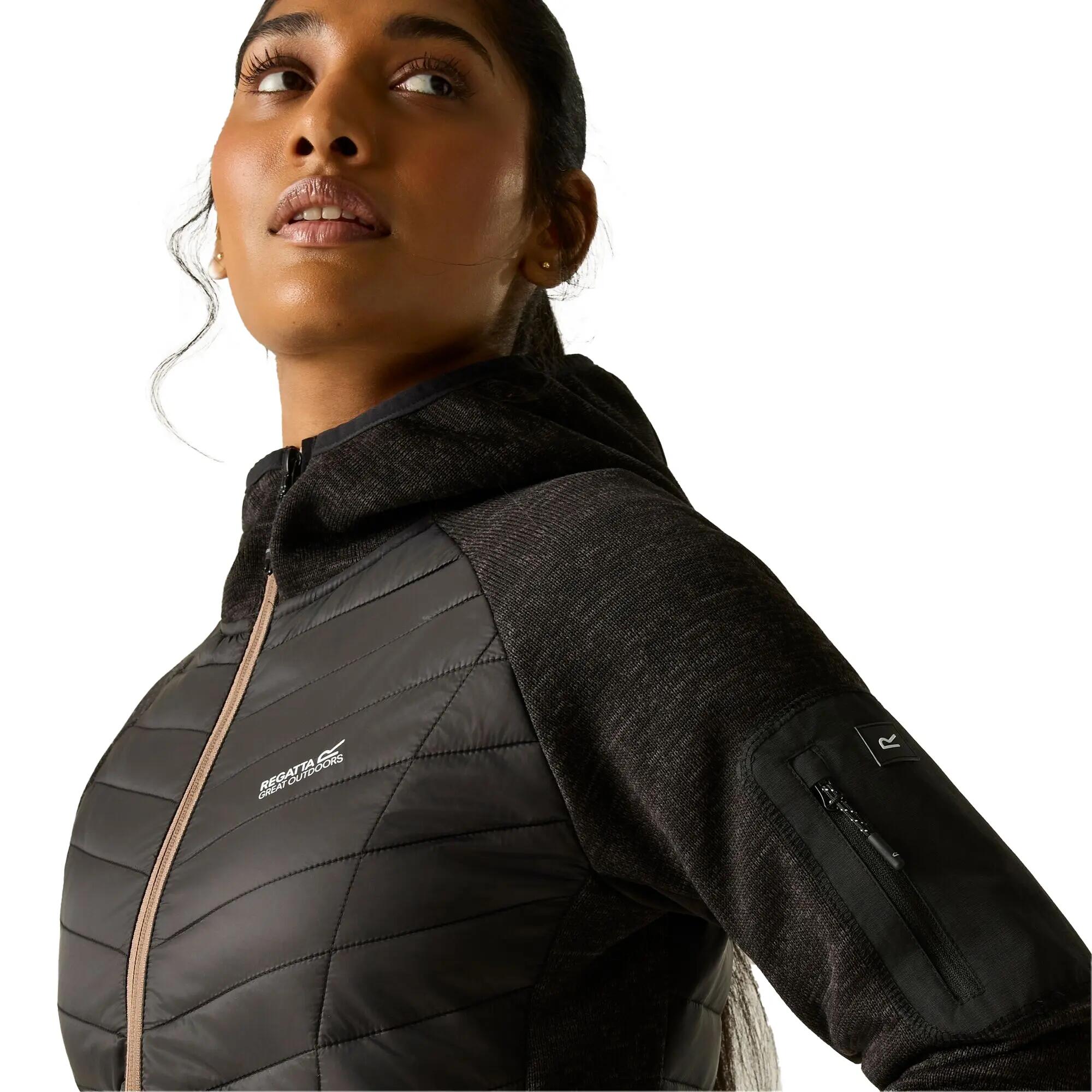 Chaqueta Híbrida Newhill para Mujer Negro 6/7