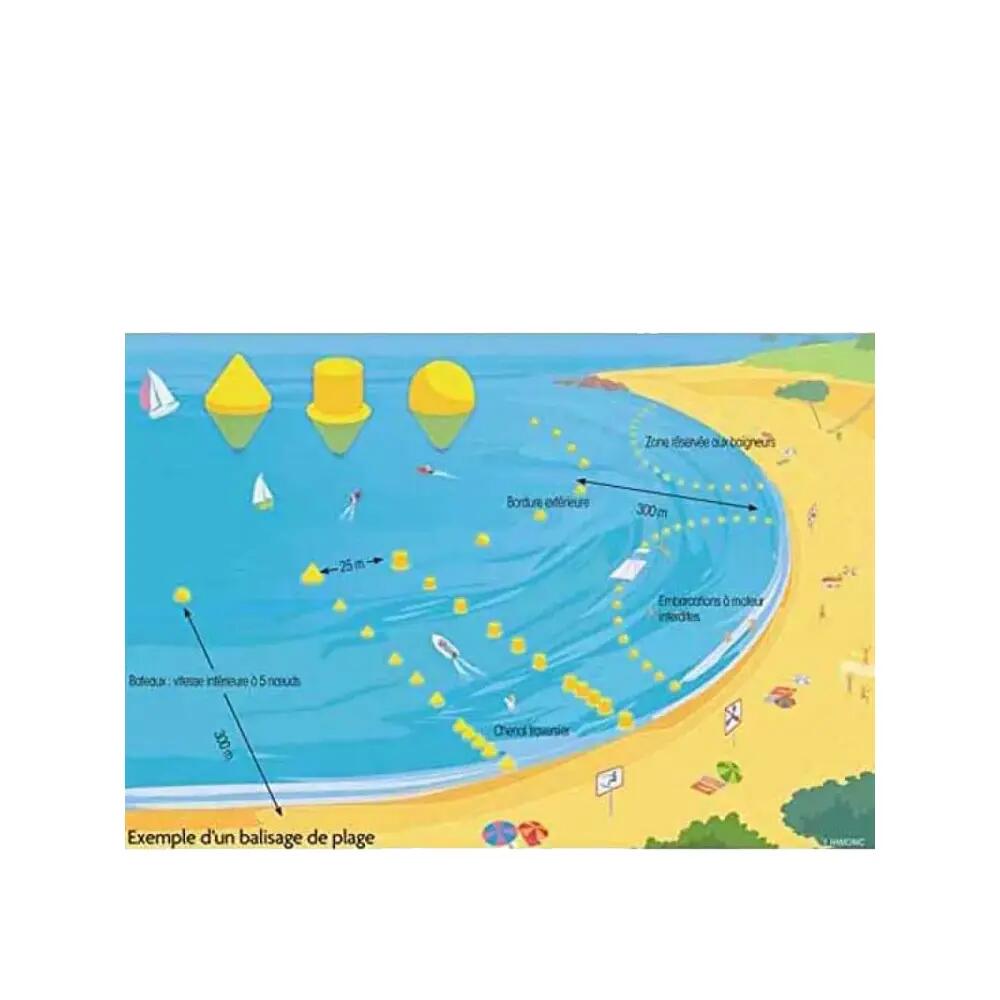 Bouée de segurança Plastimo Sferic Vazia Amarelo 2/2
