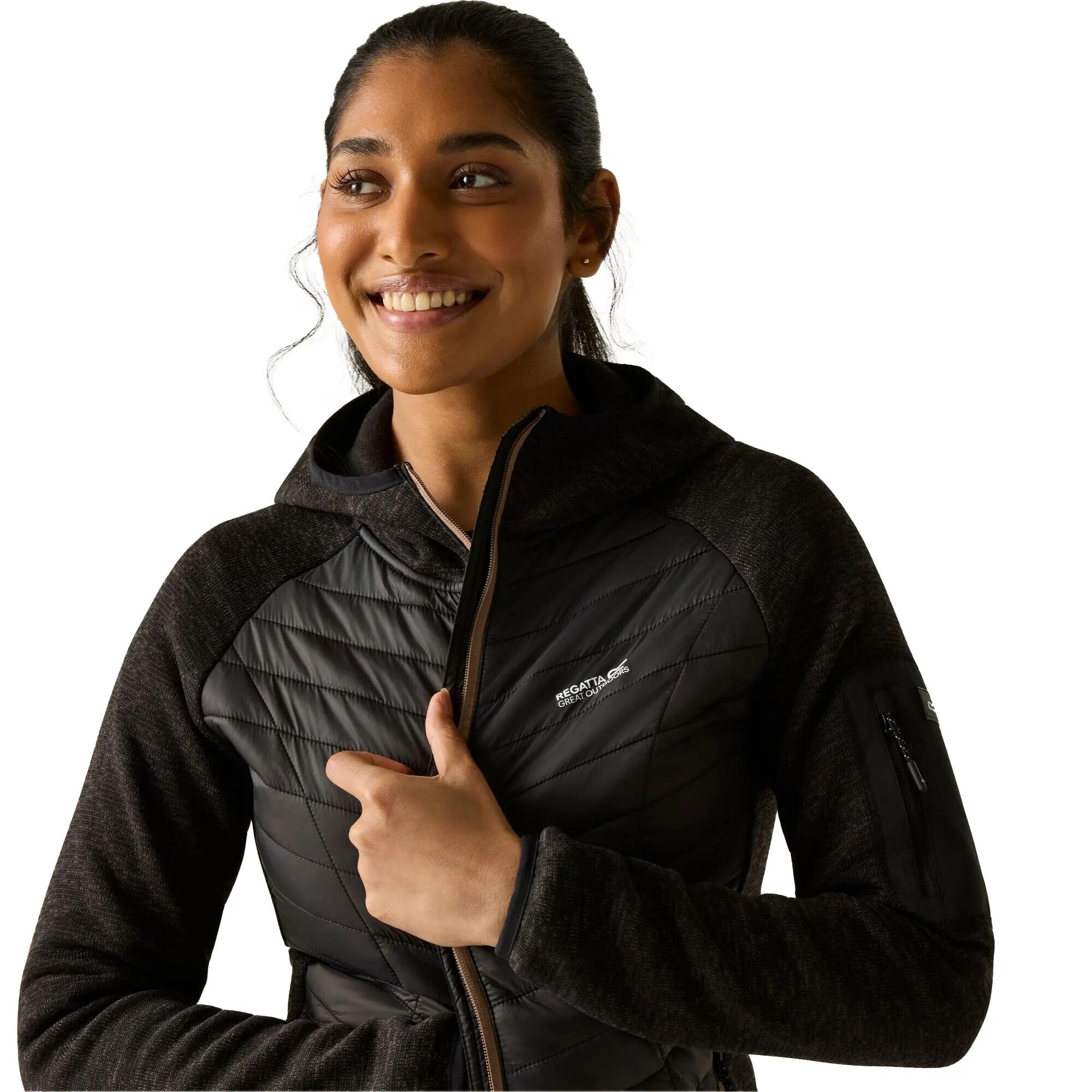 Chaqueta Híbrida Newhill para Mujer Negro 4/7