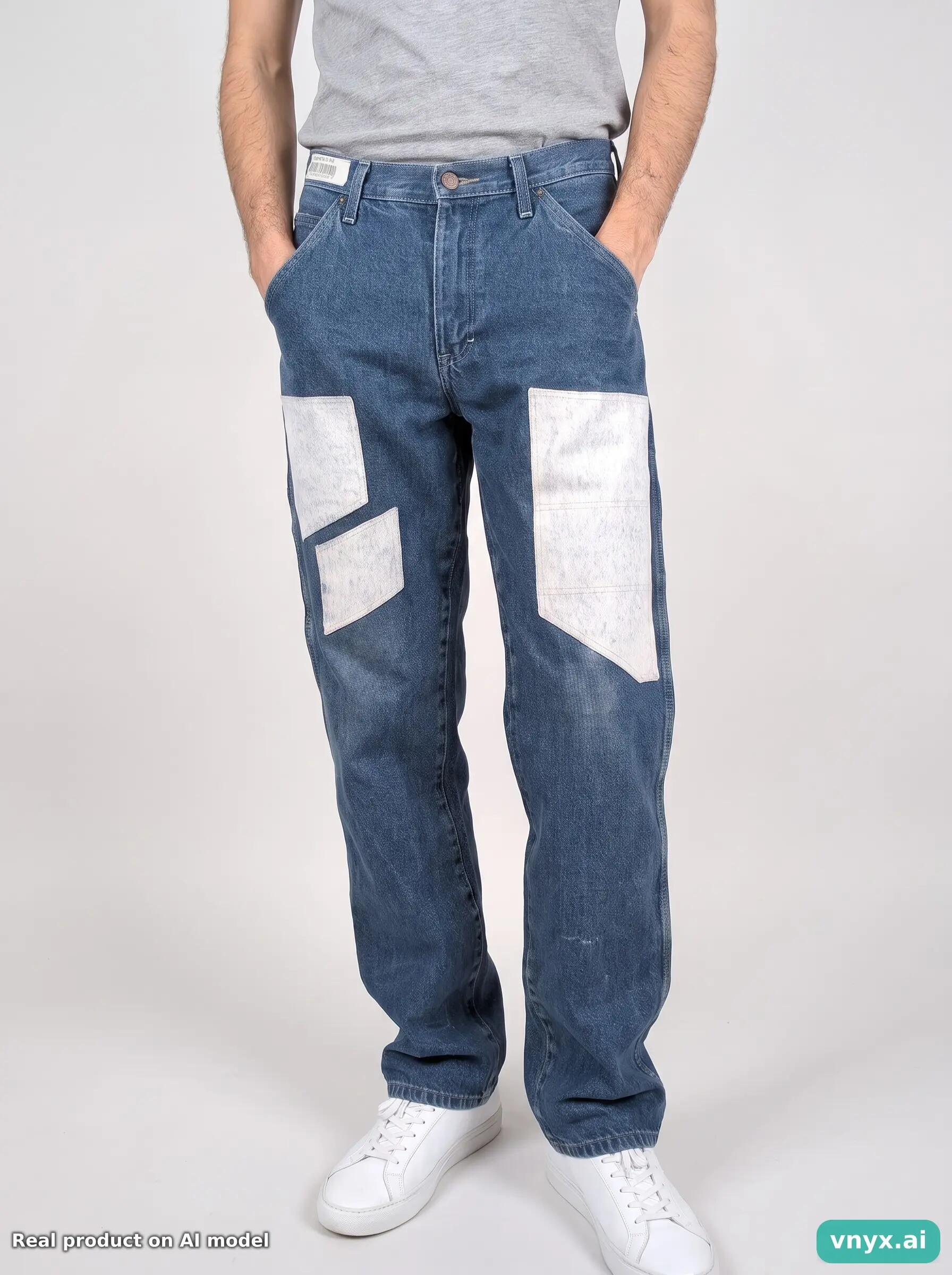 Second Life - Vintage Dickies Blue Jeans Men W34 L36 5/6