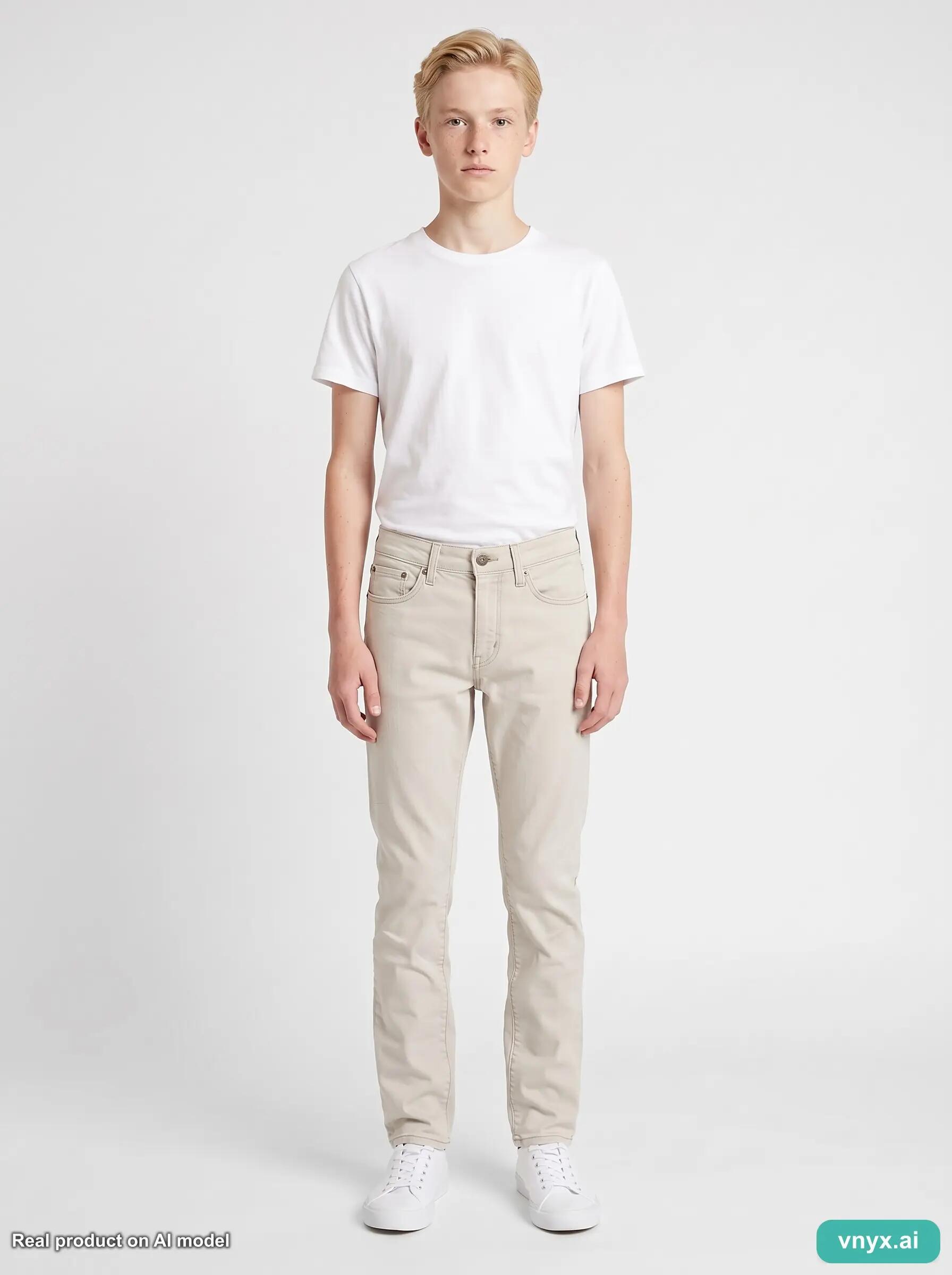 Second Life - Vintage KASOMO Beige Trousers Women 28 L30 5/5