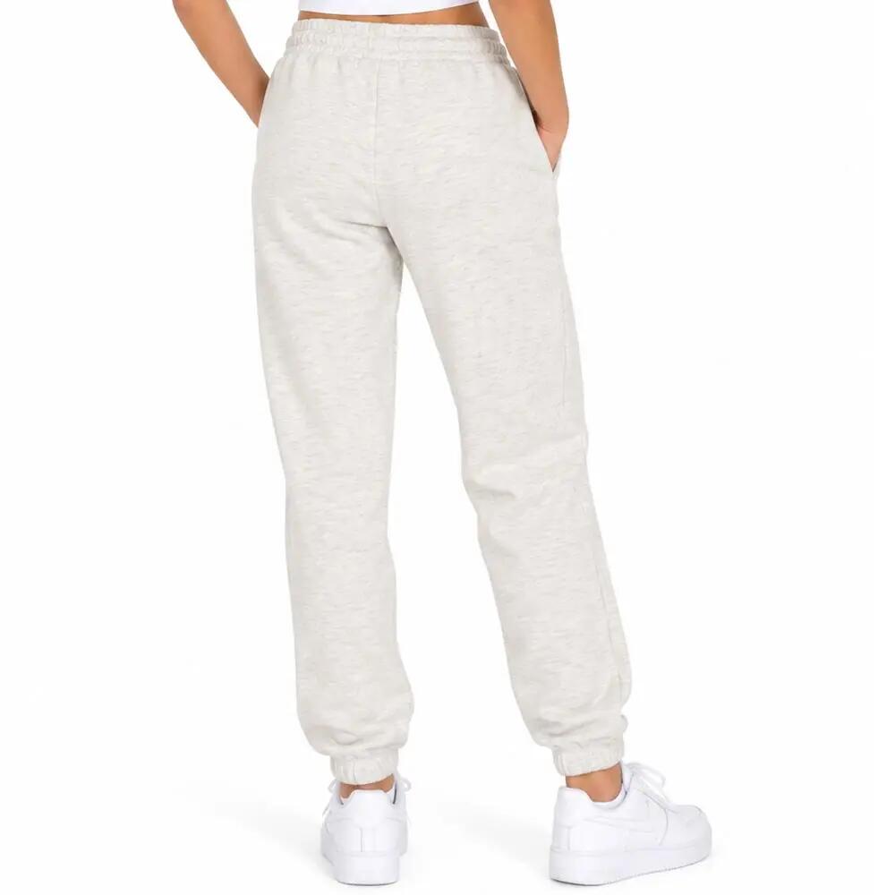 Pantalón Chándal Niña Champion Signature Gris Claro/Rosa 3/3