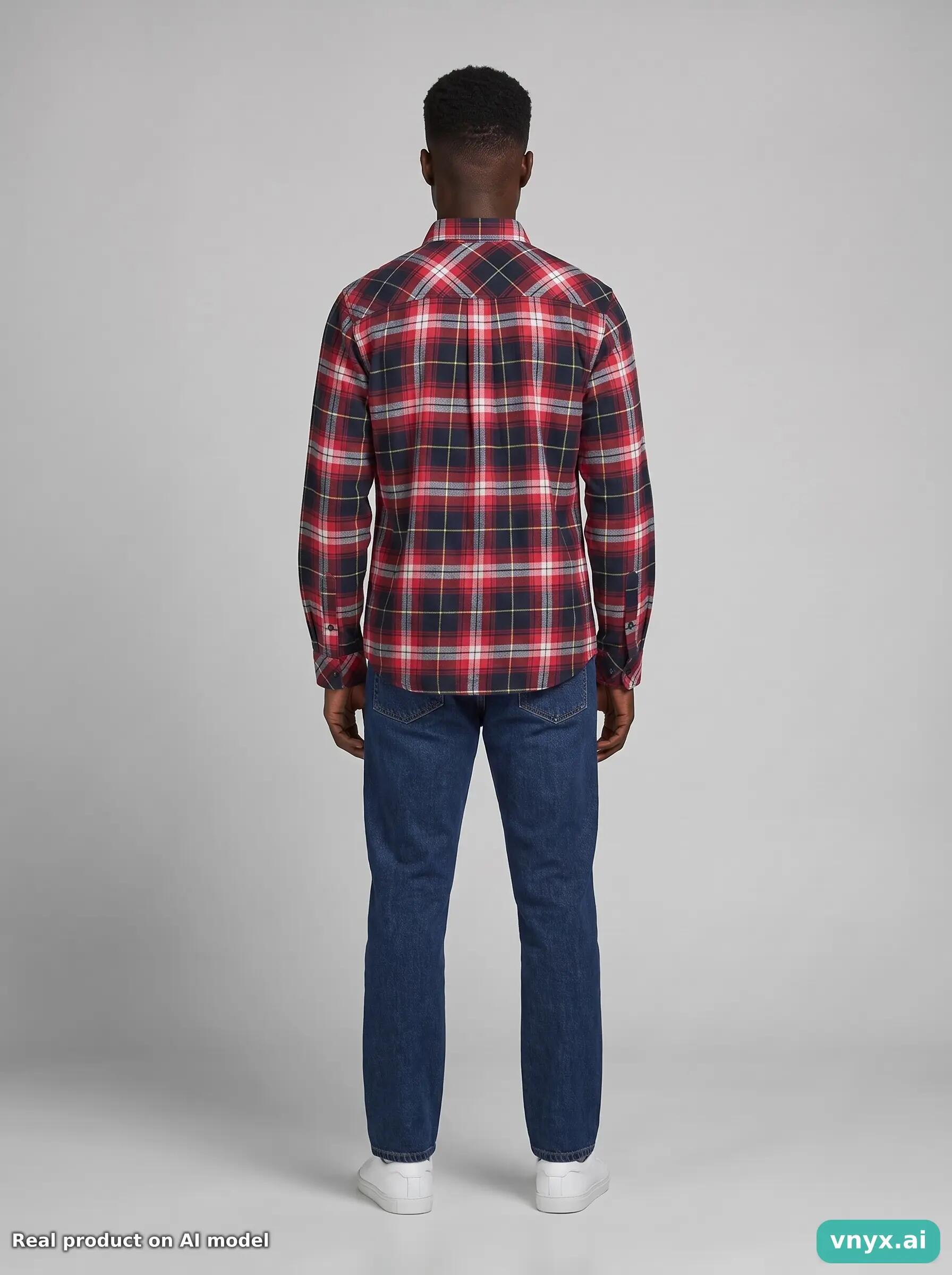 Second Life - Vintage Carhartt Red Casual Shirt Men S 4/5