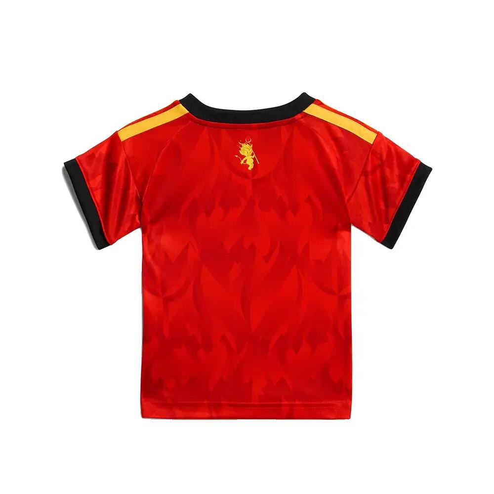 Ensemble de football Adidas Belgique Unisexe Rouge/Or 3/7