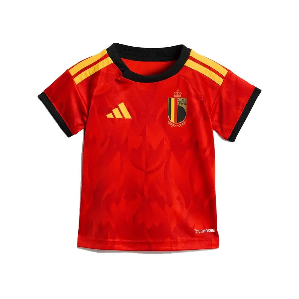 Ensemble de football Adidas Belgique Unisexe Rouge/Or 2/7
