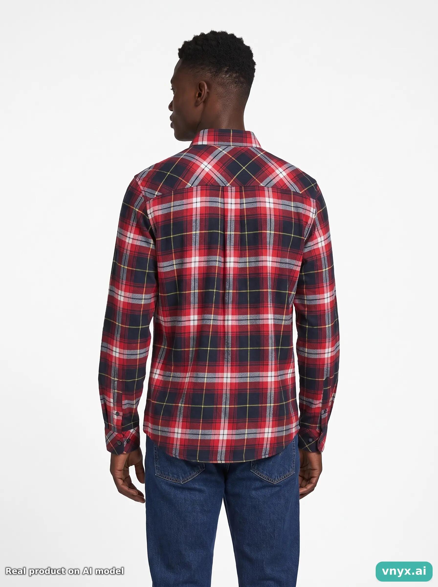 Second Life - Vintage Carhartt Red Casual Shirt Men S 2/5