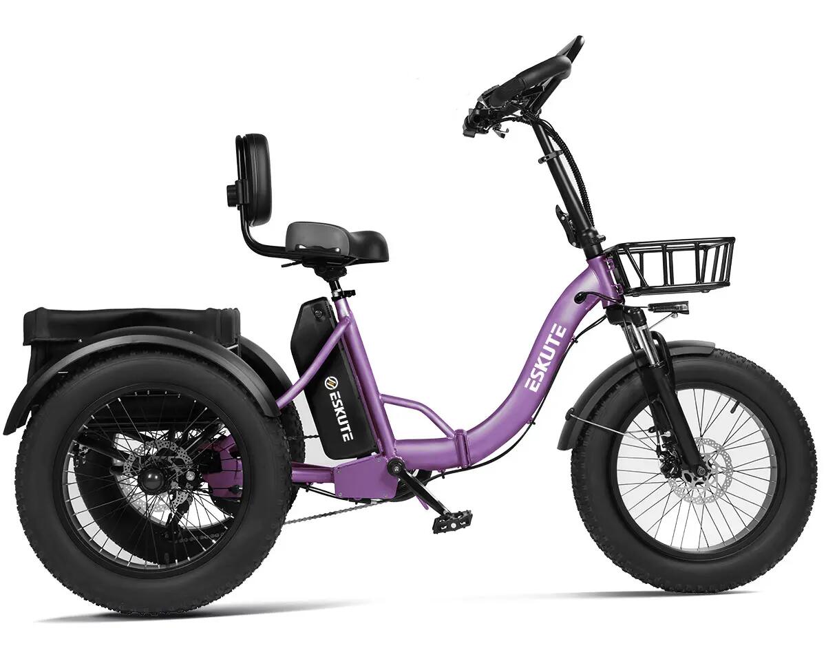 ESKUTE T302 Pro, Batterie 48V 20.8Ah, Pneus 20×4.0",Vélo Électrique Pliable 2/4
