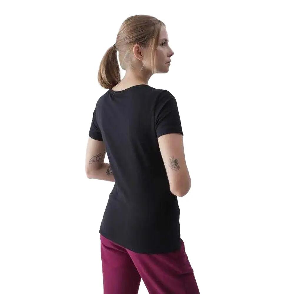 Tshirt Femme (Noir) 3/4