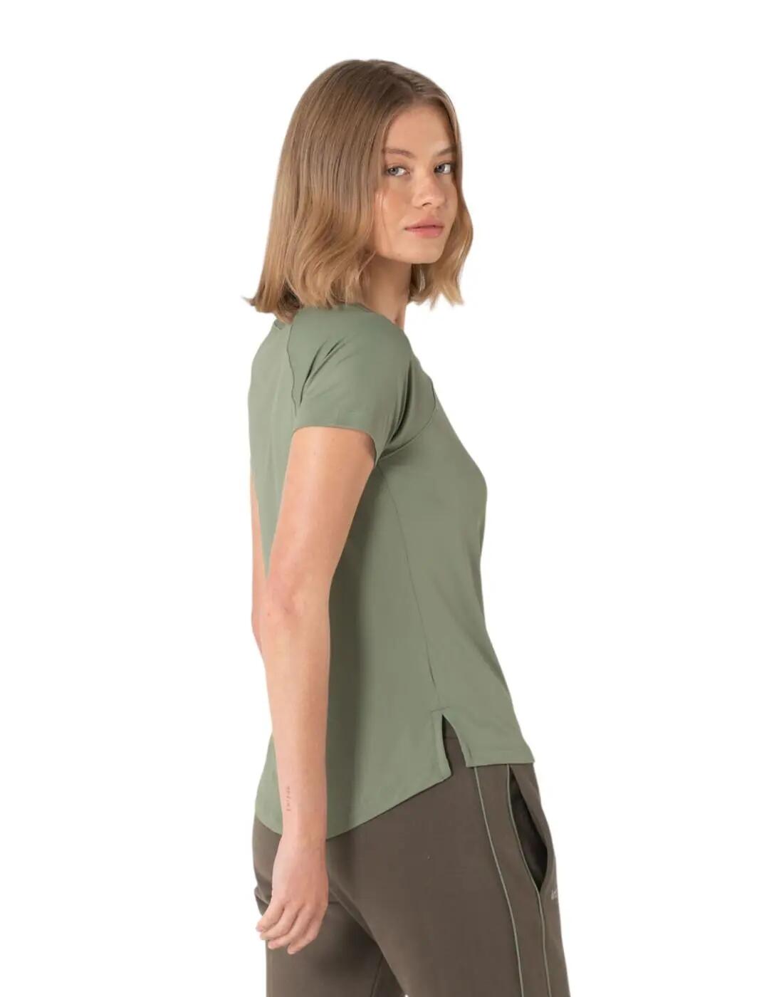 T-Shirt mit kurzen Ärmeln für Damen Ditchil Ditchil Infinite Grün. 2/4