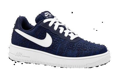 Scarpe da ginnastica per bambini - Nike Air Force 1 Flyknit 2.0 GS - blu
