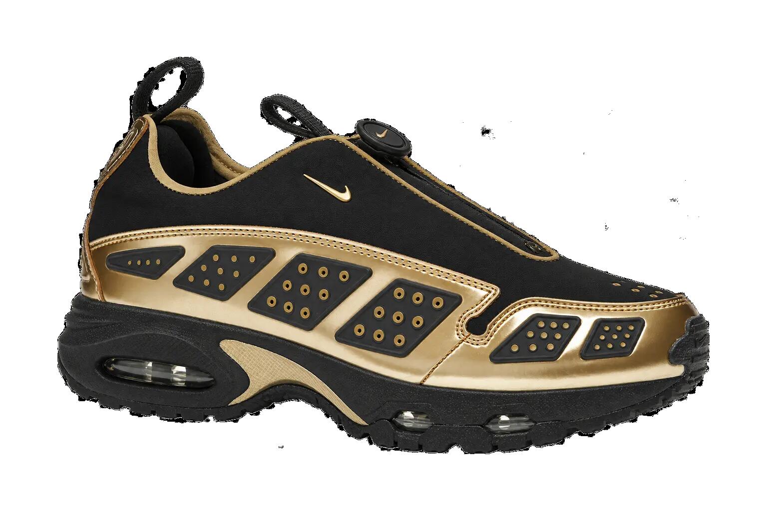 Nike Air Sunder Max Black Metallic Gold Women's Trainers - EU 48.5 1/1