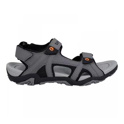 Sandales CRATER Homme (Gris Acier / Noir / Orange)
