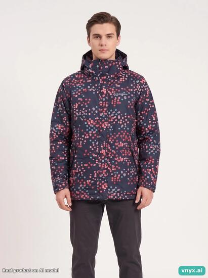 Second Life - Vintage Columbia Navy Outdoor Jacket Men L