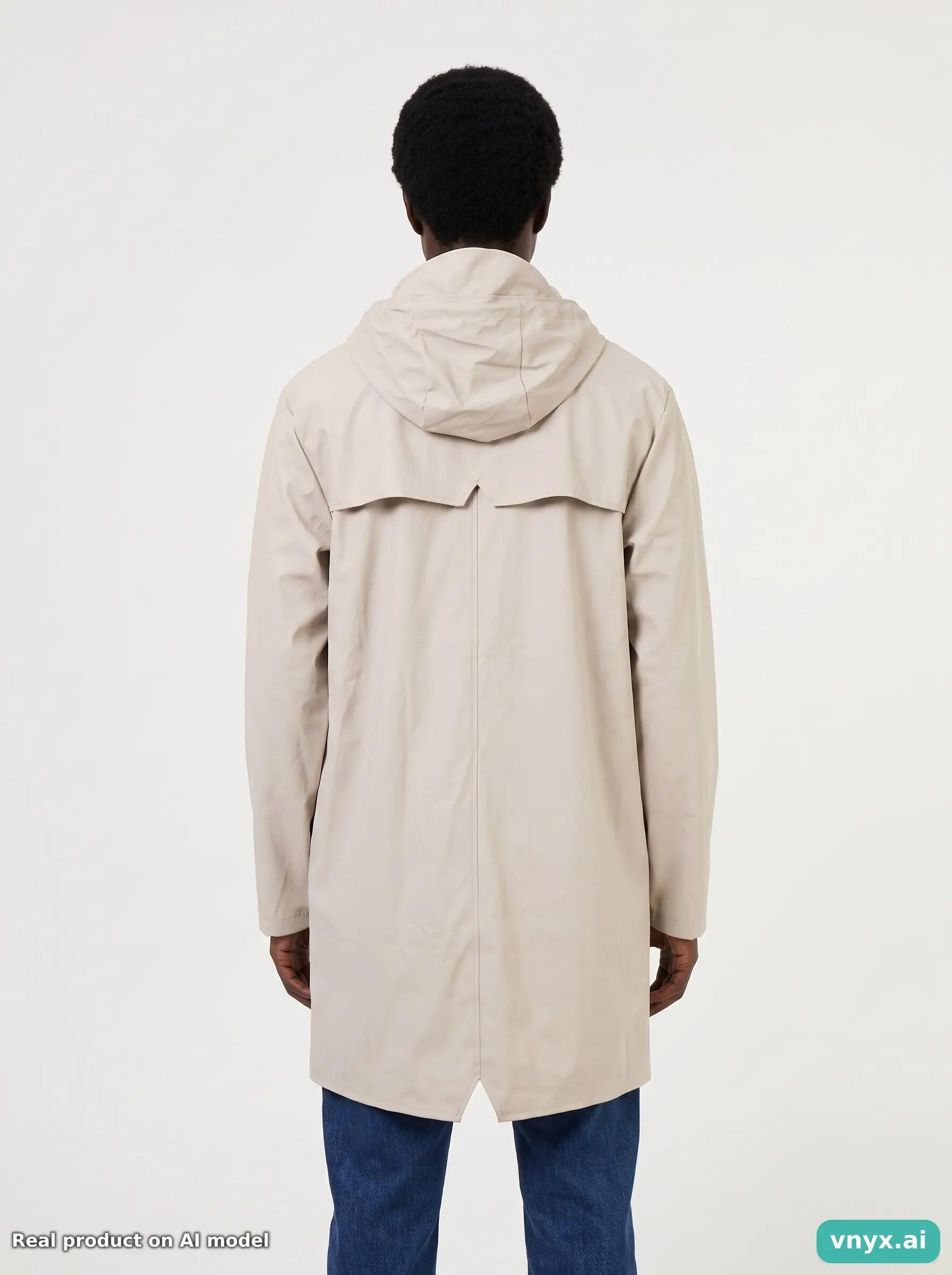 Second Life - Vintage RAINS Beige Outdoor Jacket Men L 2/5