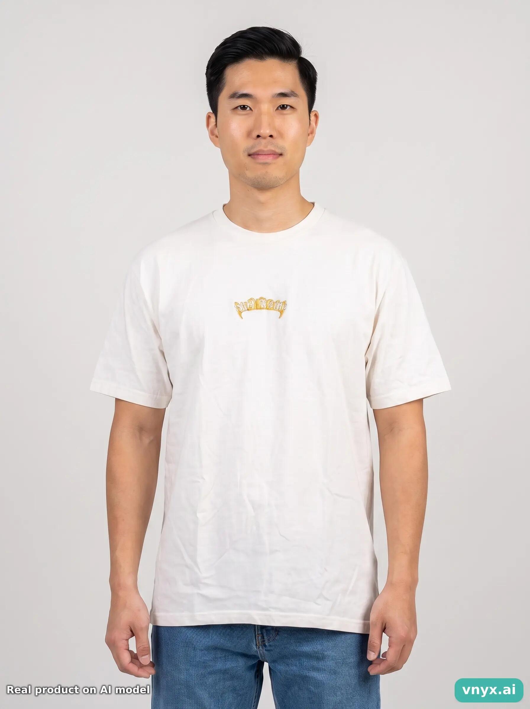 Second Life - Vintage Supreme White T-Shirt Men M 5/5