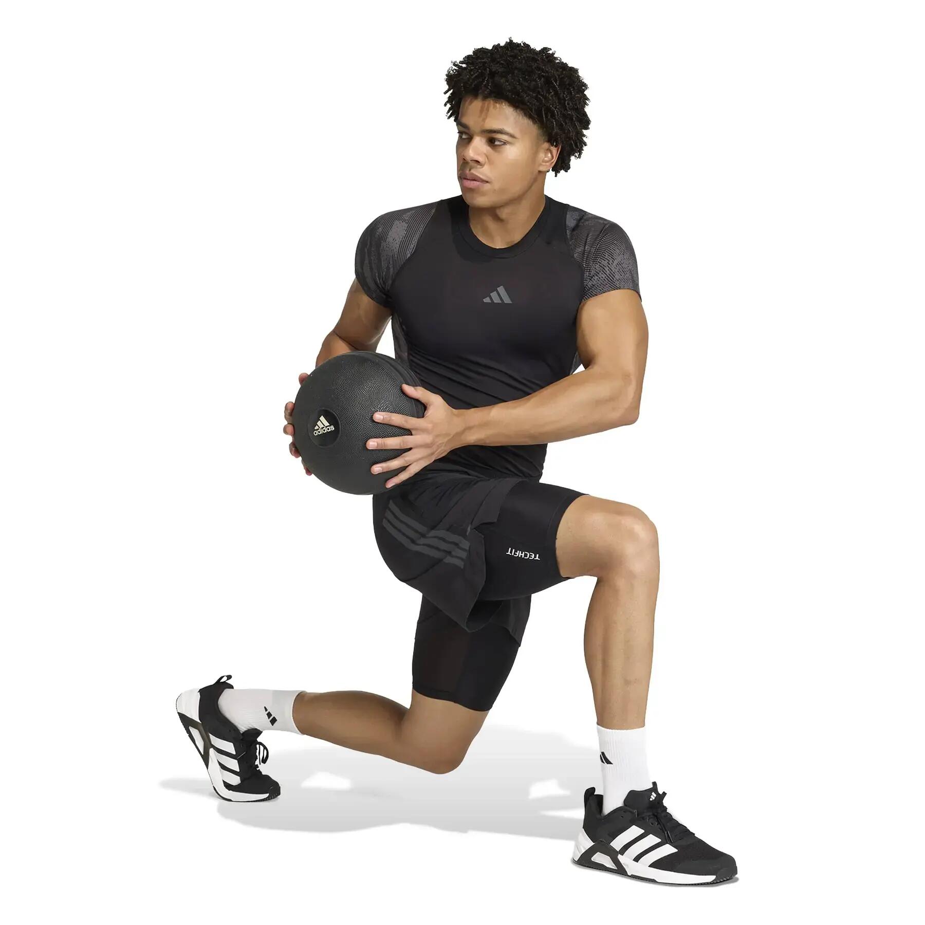 T-shirt adidas Techfit Aop 3/6