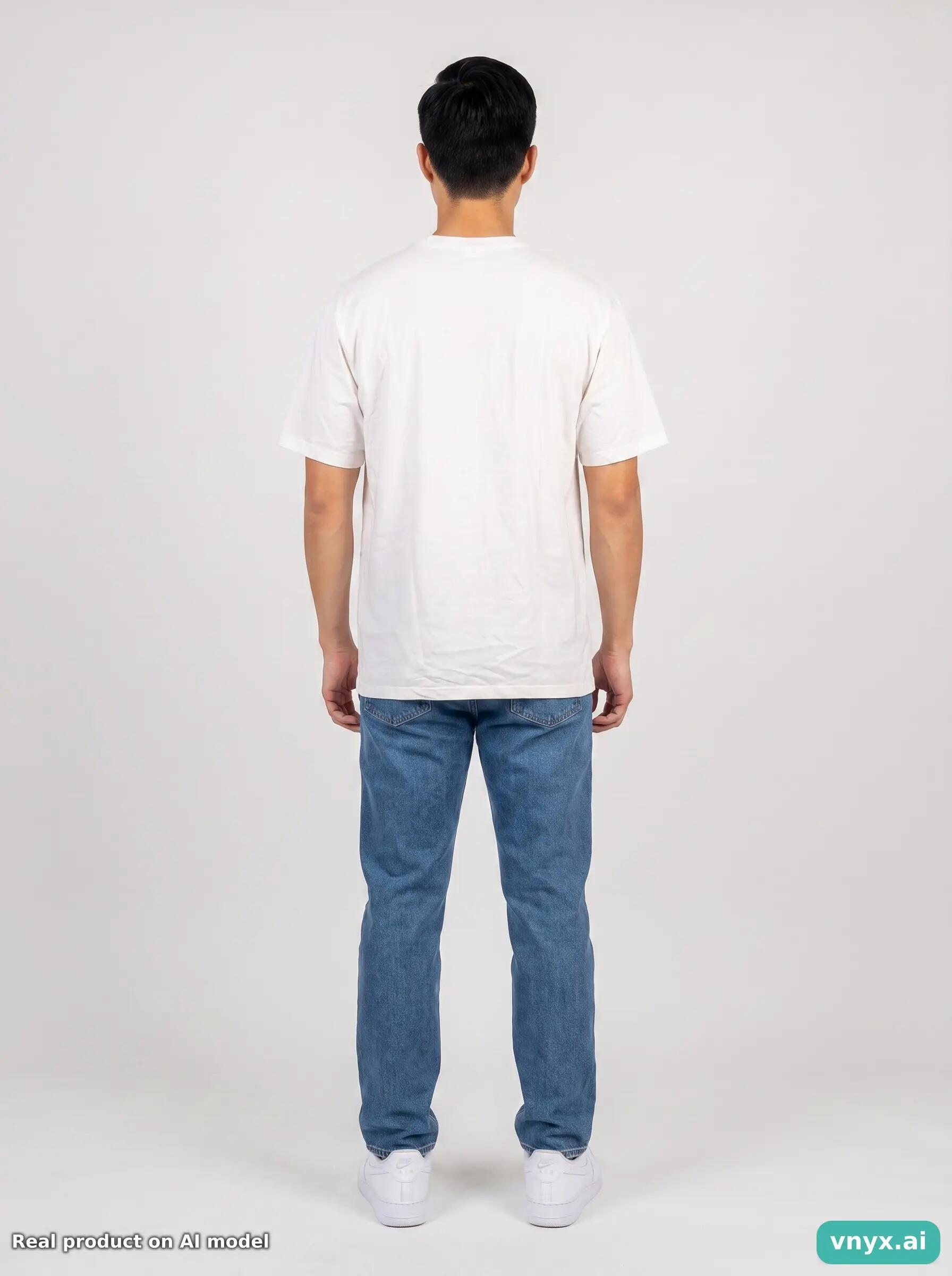 Second Life - Vintage Supreme White T-Shirt Men M 4/5