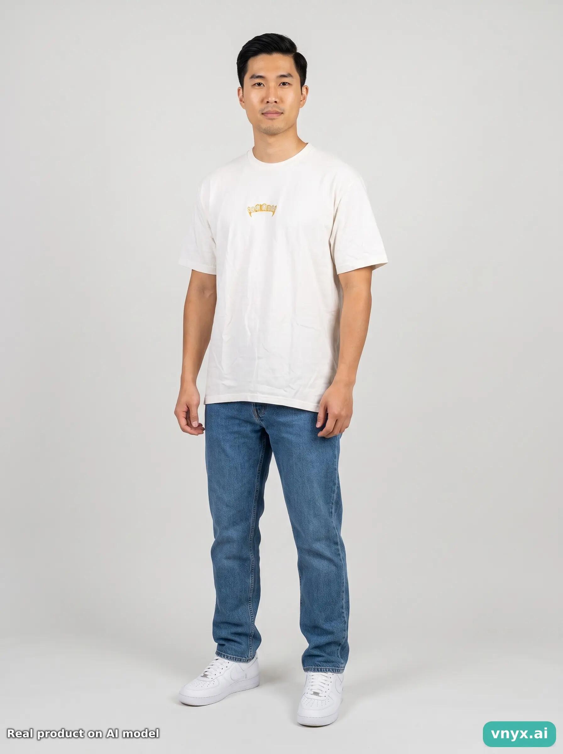 Second Life - Vintage Supreme White T-Shirt Men M 3/5