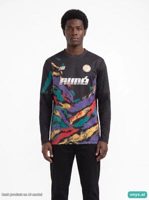 Second life - regular new balance long sleeve in black size xl