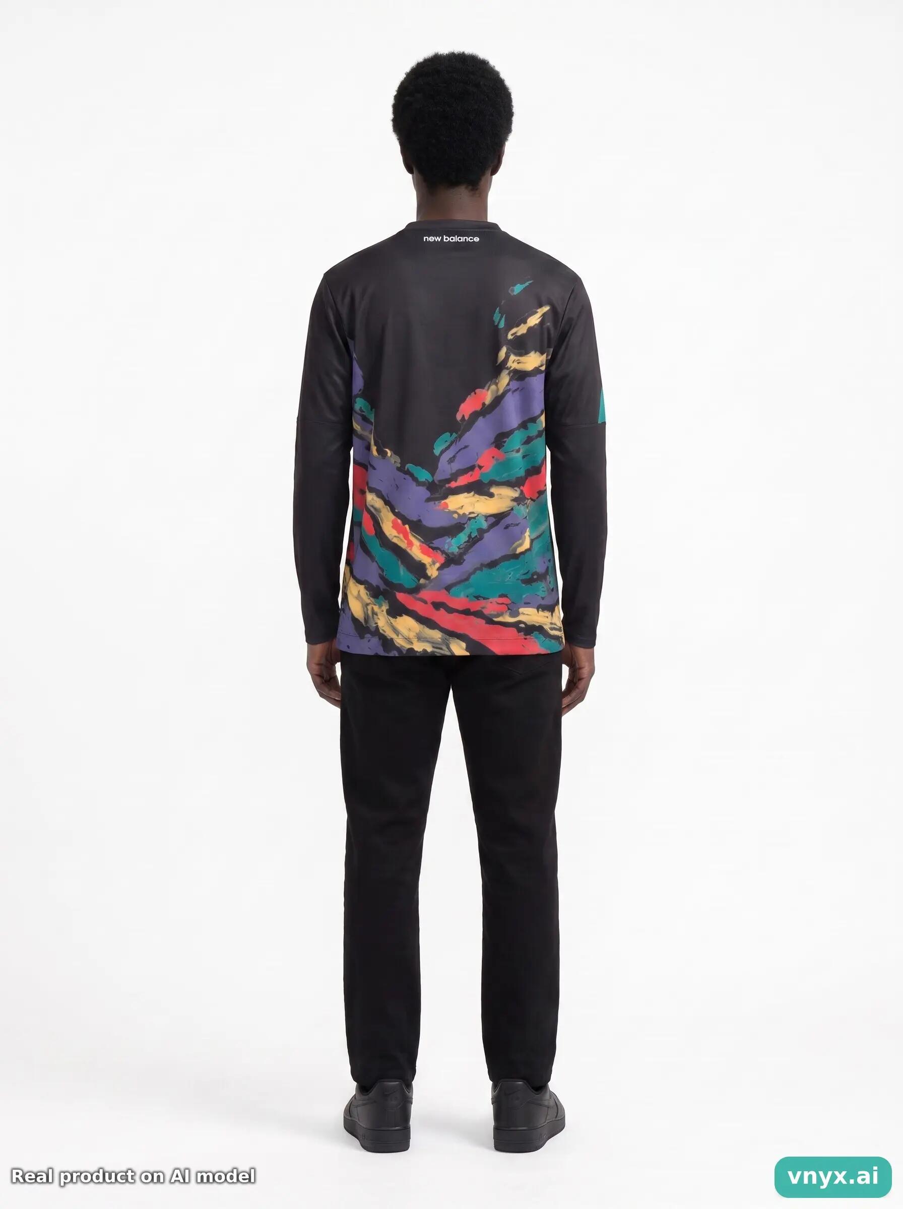 Second Life - Regular New Balance Long Sleeve in Black size XL 4/5