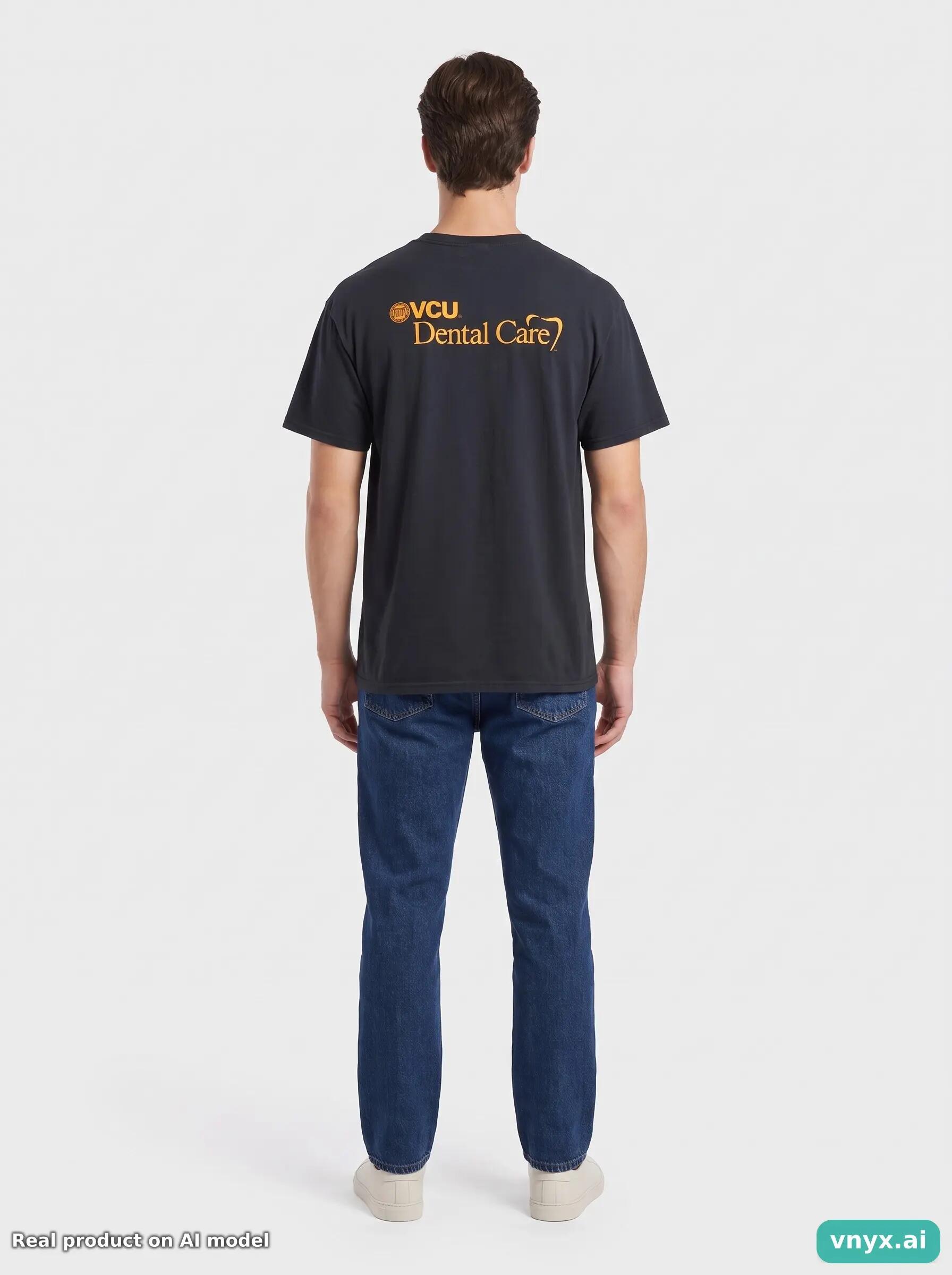 Second Life - Vintage Gildan Charcoal T-Shirt Men L 4/6