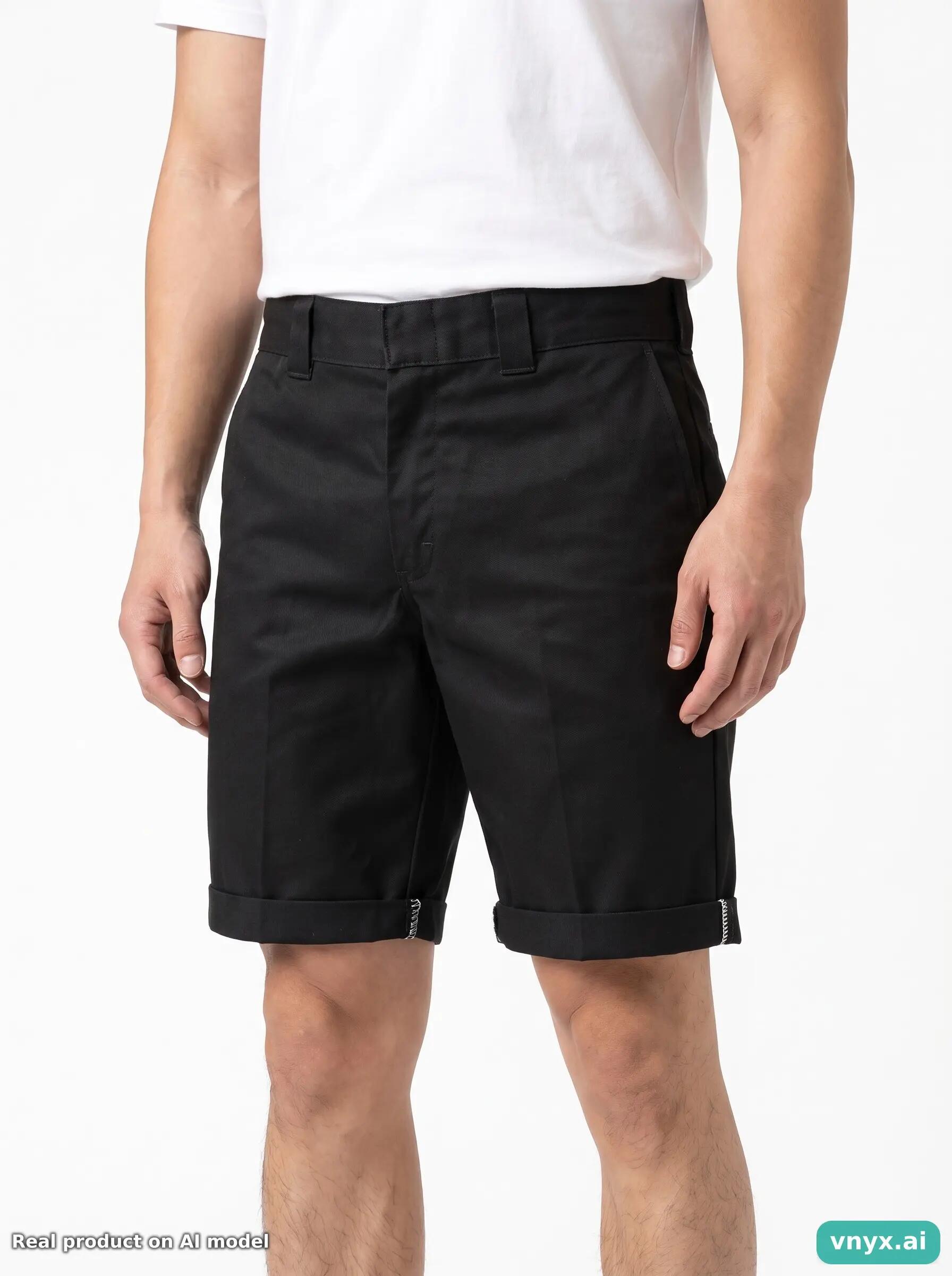 Second Life - Vintage Dickies Black Shorts Men 5/5
