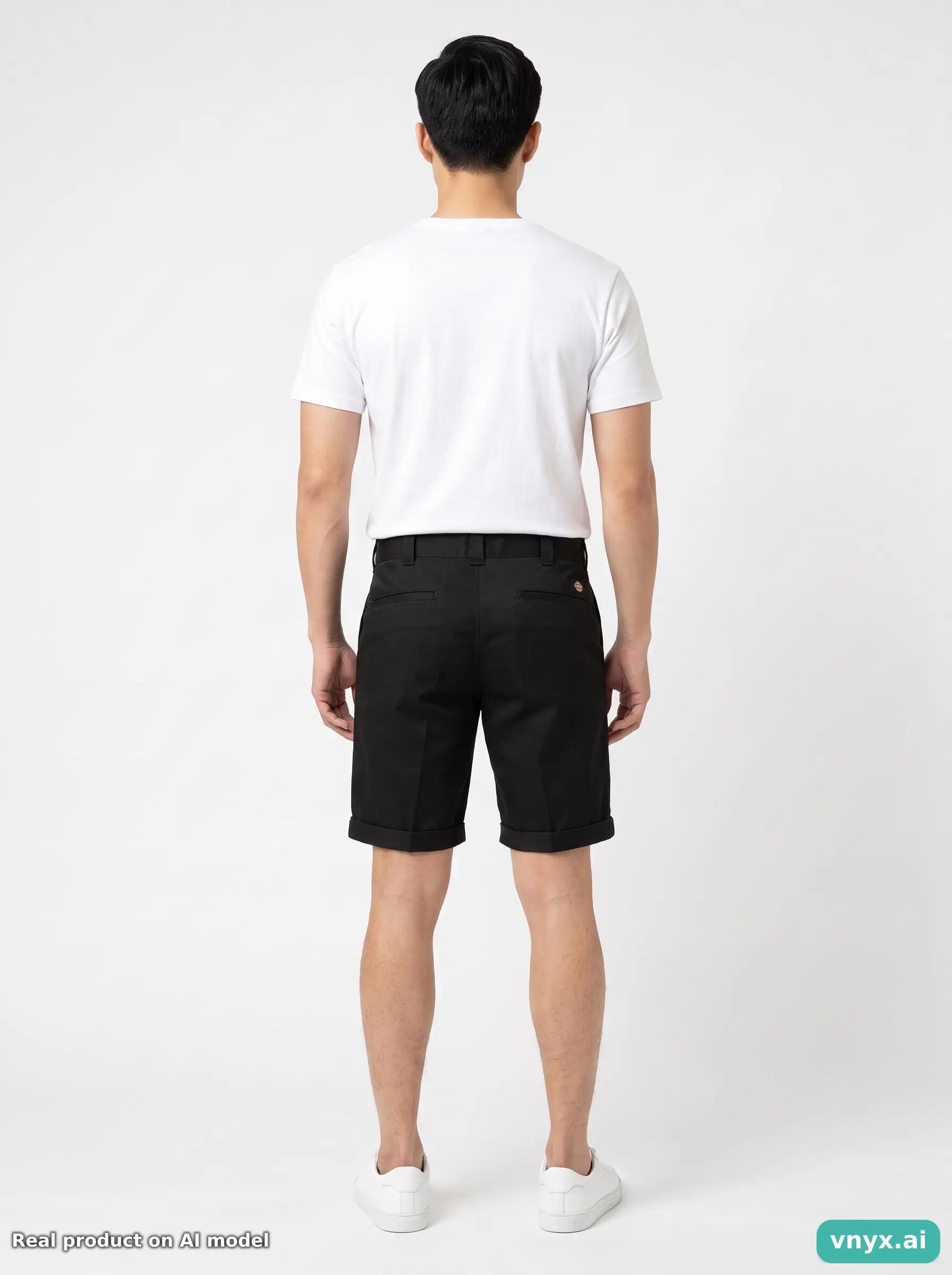 Second Life - Vintage Dickies Black Shorts Men 4/5
