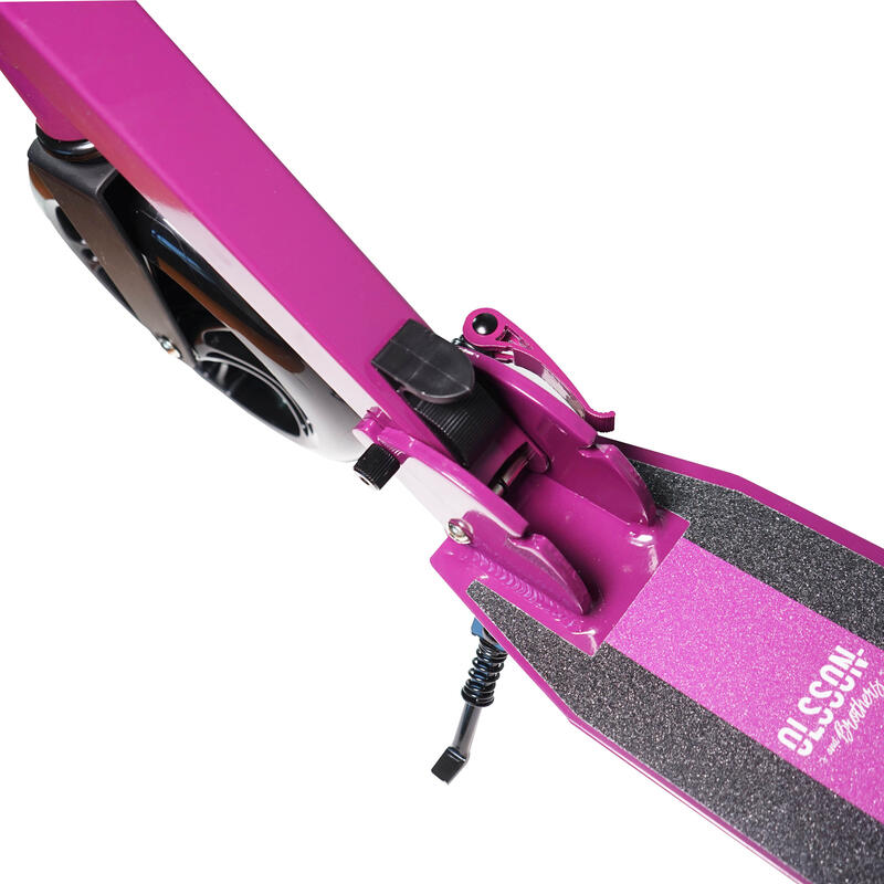 Patinete niños OLSSON HOPP Morado ABEC 9 manillar 360º altura regulable 77-98cm