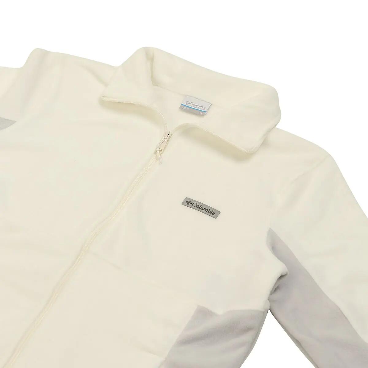 Bluza Femei Columbia Basin Trail III Full Zip - alb 3/4