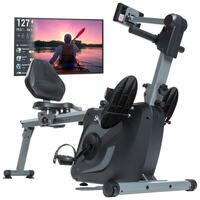 Rameur-ergomètre Vinur - Vélo semi-allongé magnétique - Bluetooth - Musculation
