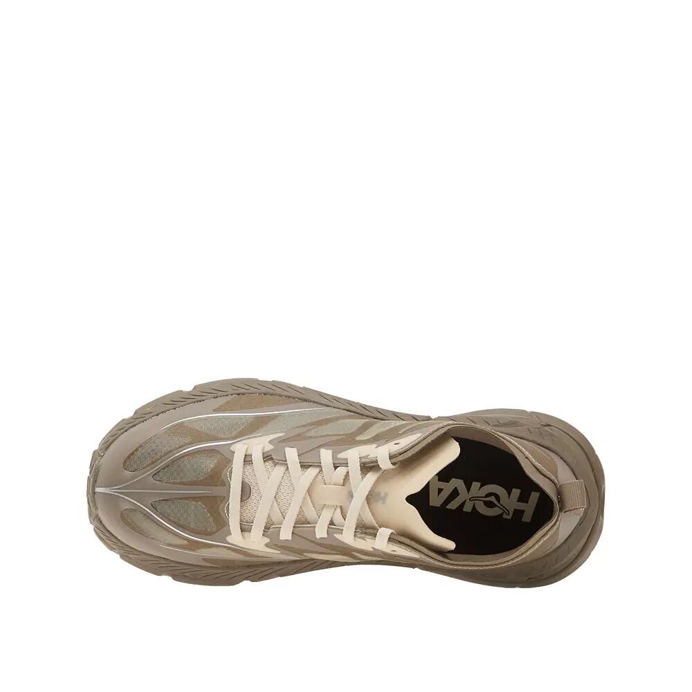 HOKA Mafate Speed 4 Lite Trail Schoenen Beige 3/6