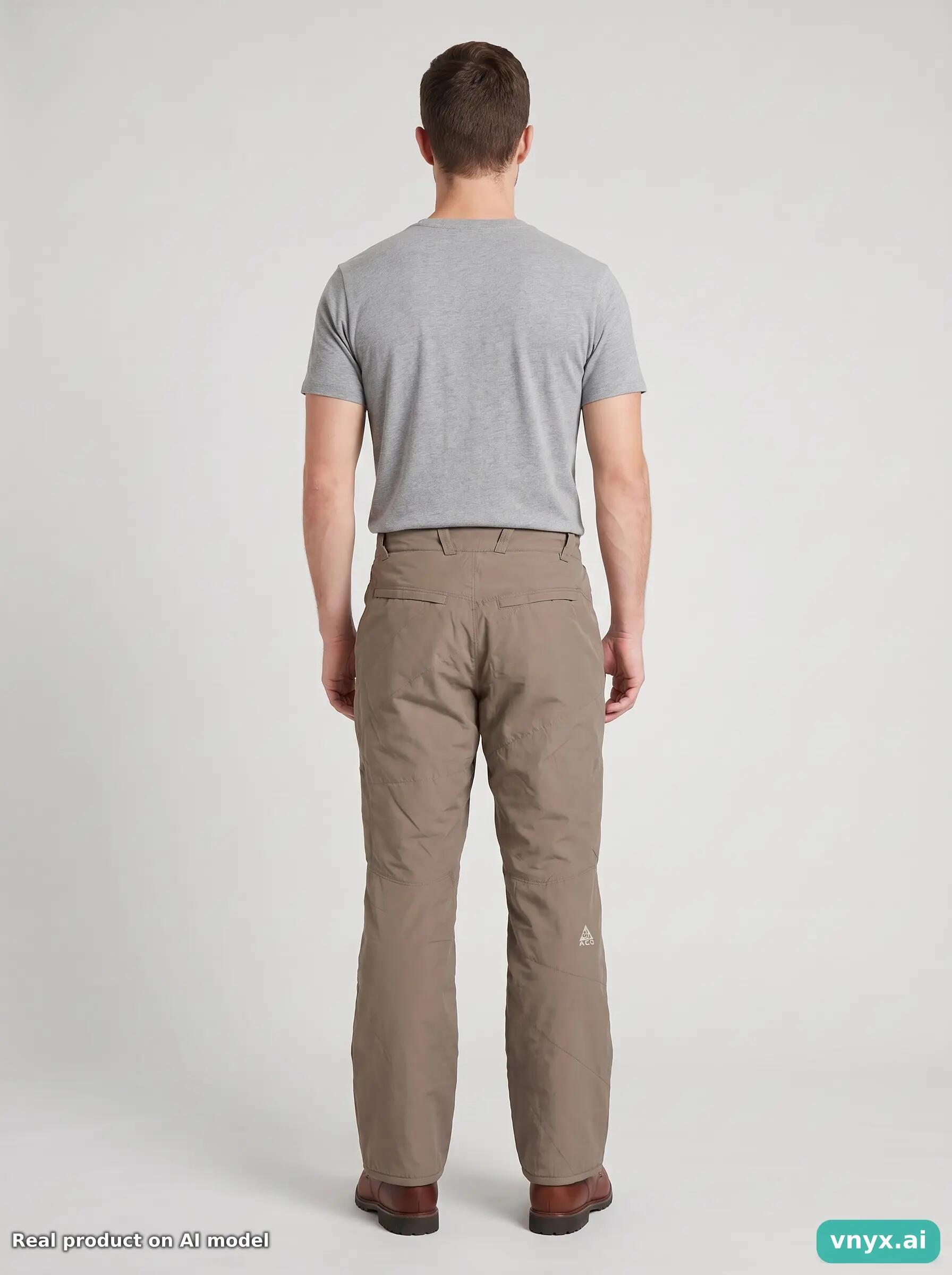 Second Life - Vintage Nike Khaki Trousers Men 30 L32 4/5
