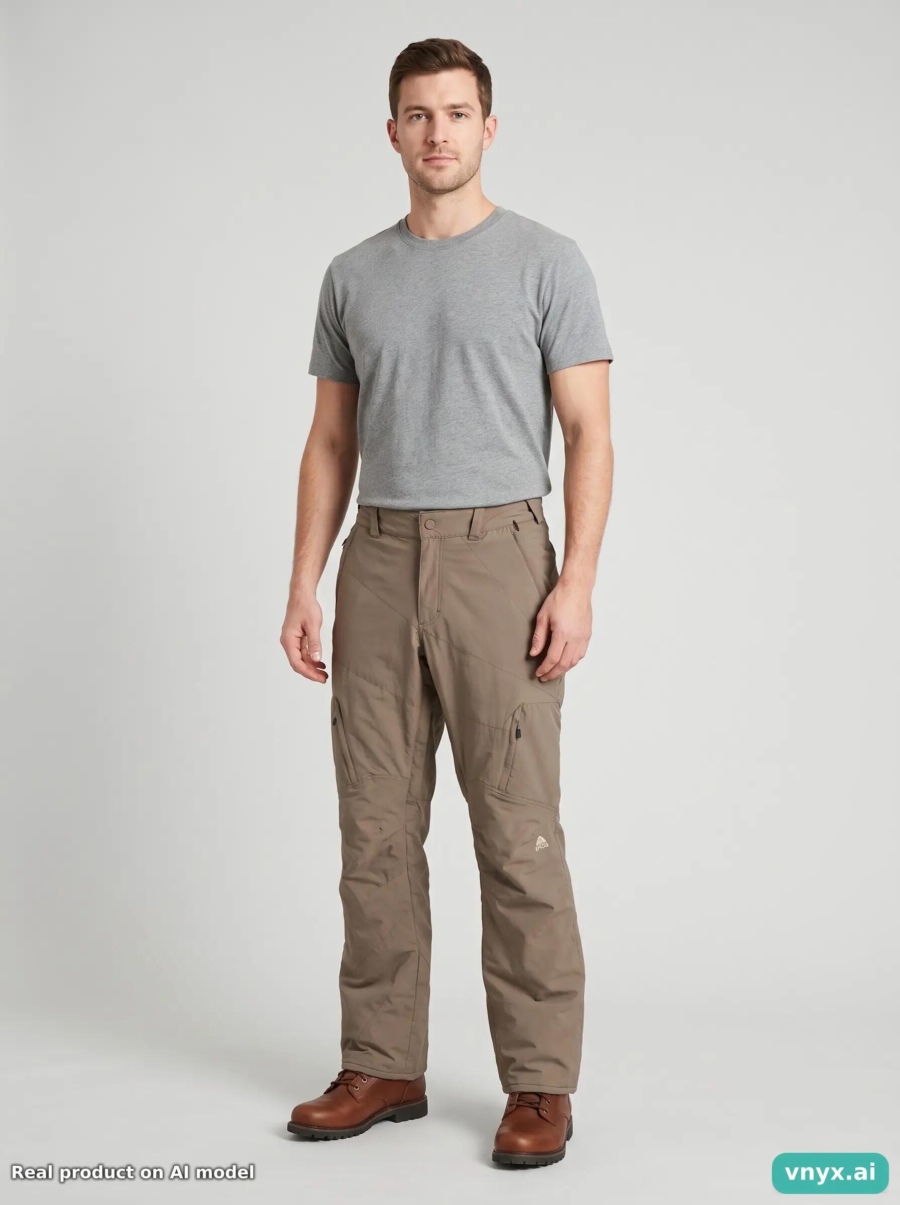 Second Life - Vintage Nike Khaki Trousers Men 30 L32 3/5