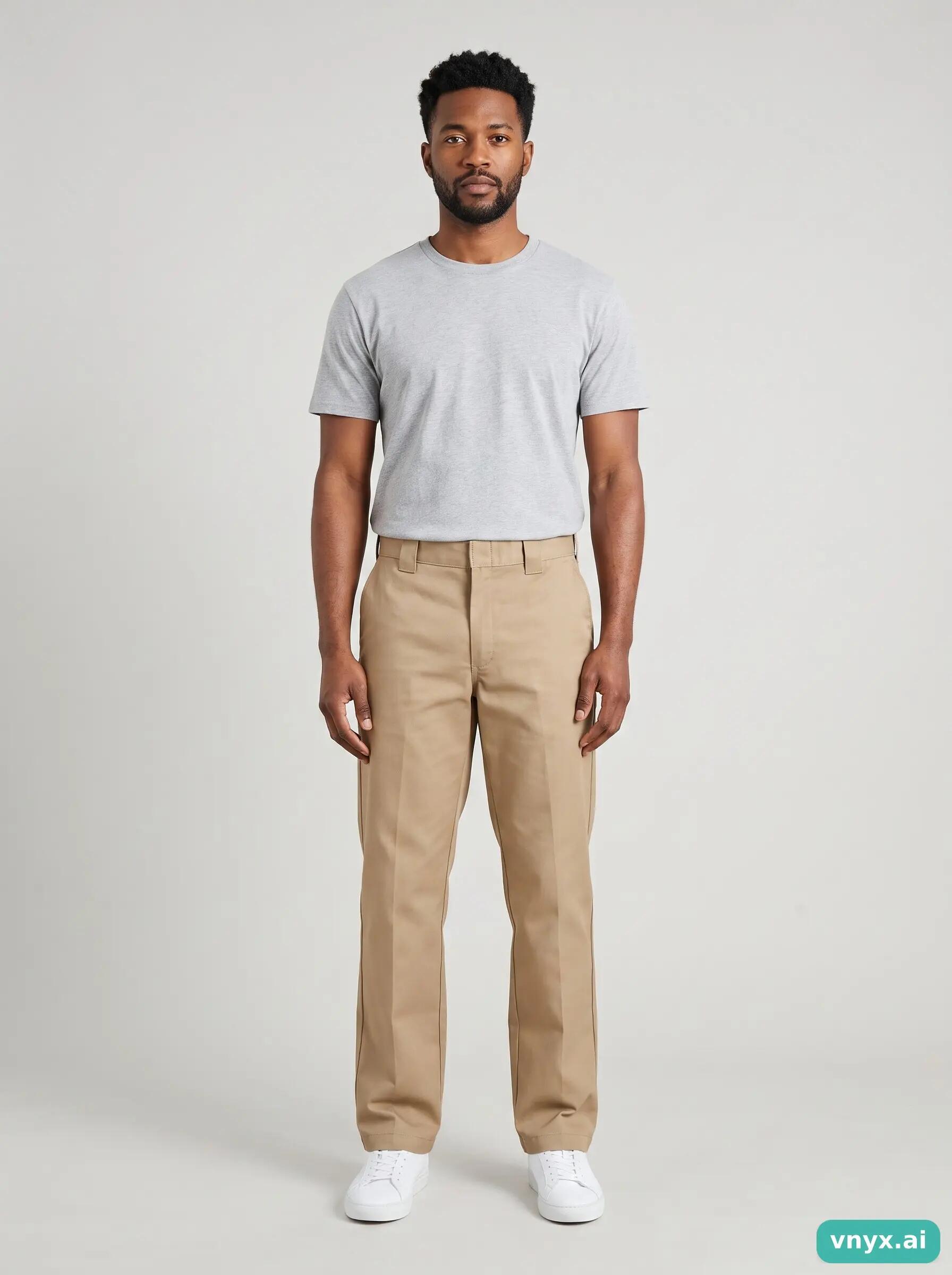 Second Life - Vintage Carhartt Khaki Chinos Men 32 L32 3/5