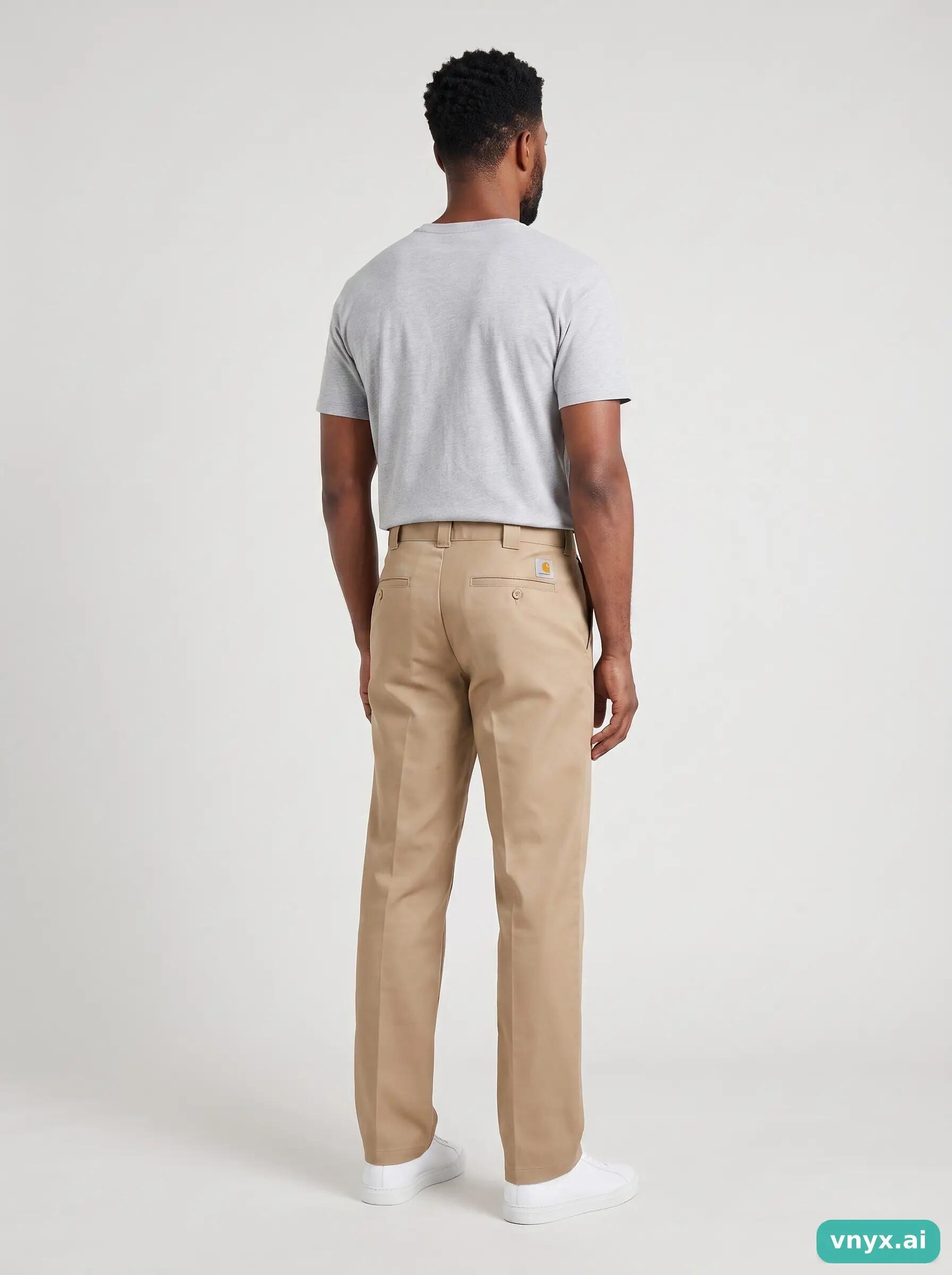 Second Life - Vintage Carhartt Khaki Chinos Men 32 L32 2/5