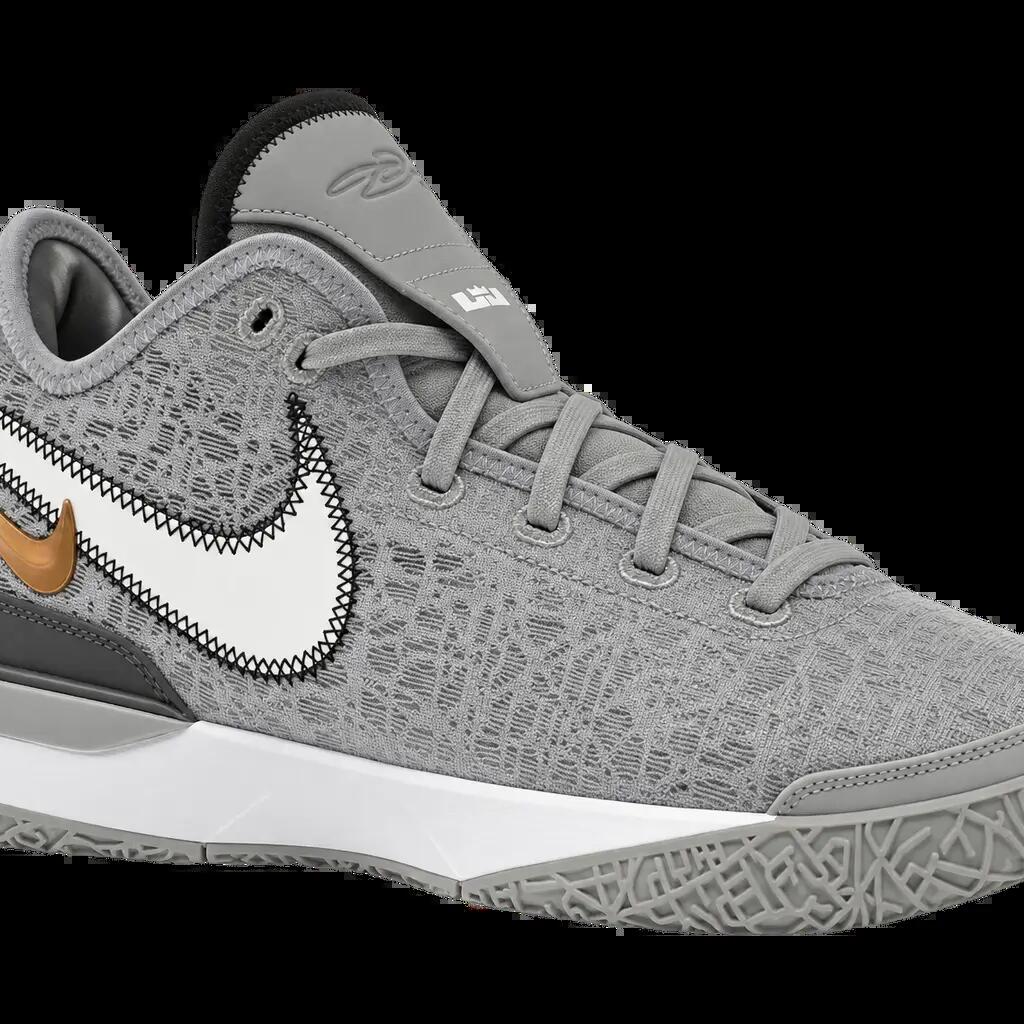Herren - Basketballschuhe - Mid-Sneaker - Nike Zoom LeBron NXXT Gen - Wolf Grey
