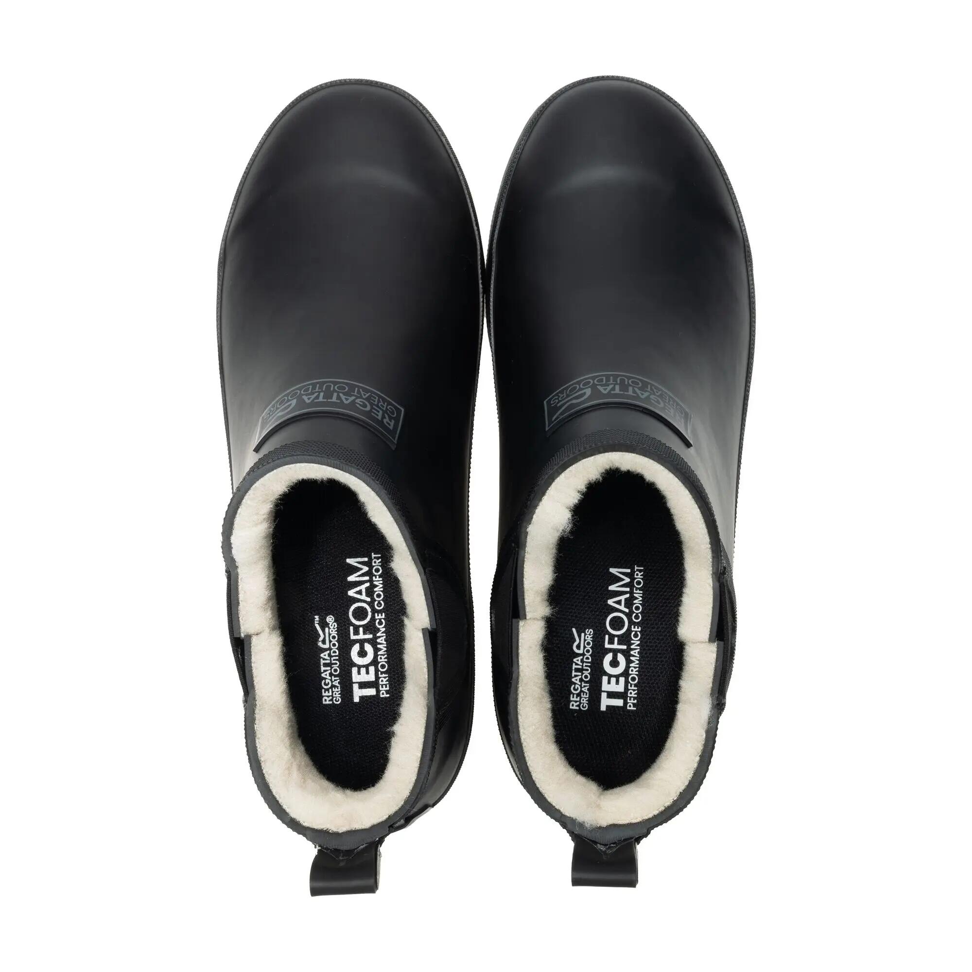 Botas Wellington Harper Cosy II para mulher (Preto) 4/7