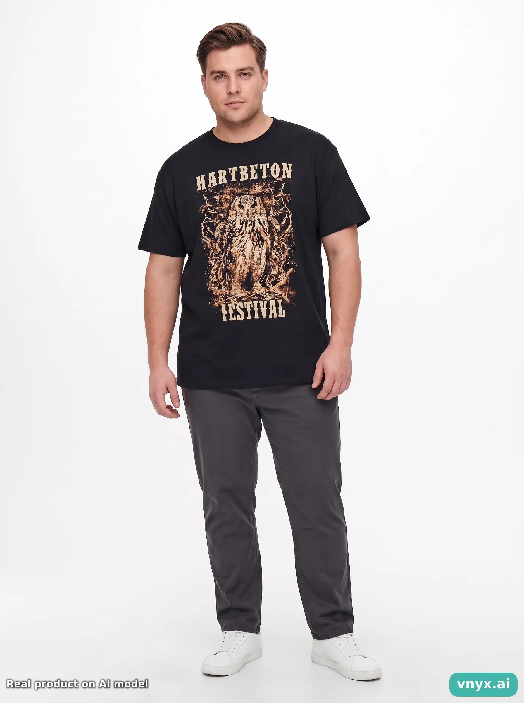 Second Life - Vintage Gildan Black T-Shirt Men L 6/6