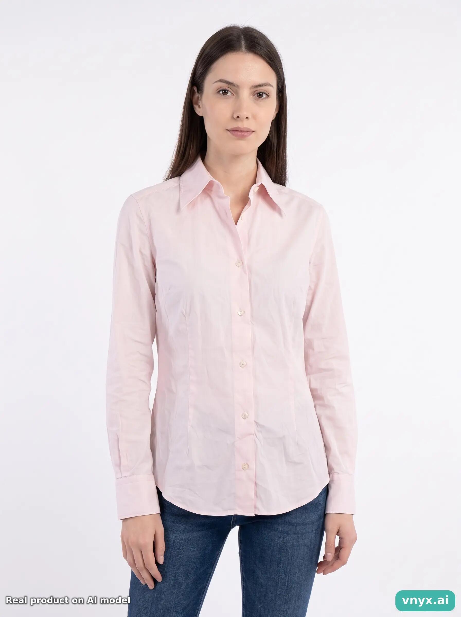 Second Life - Vintage Dolce & Gabbana Light Pink Shirt Blouse Women XS 5/5