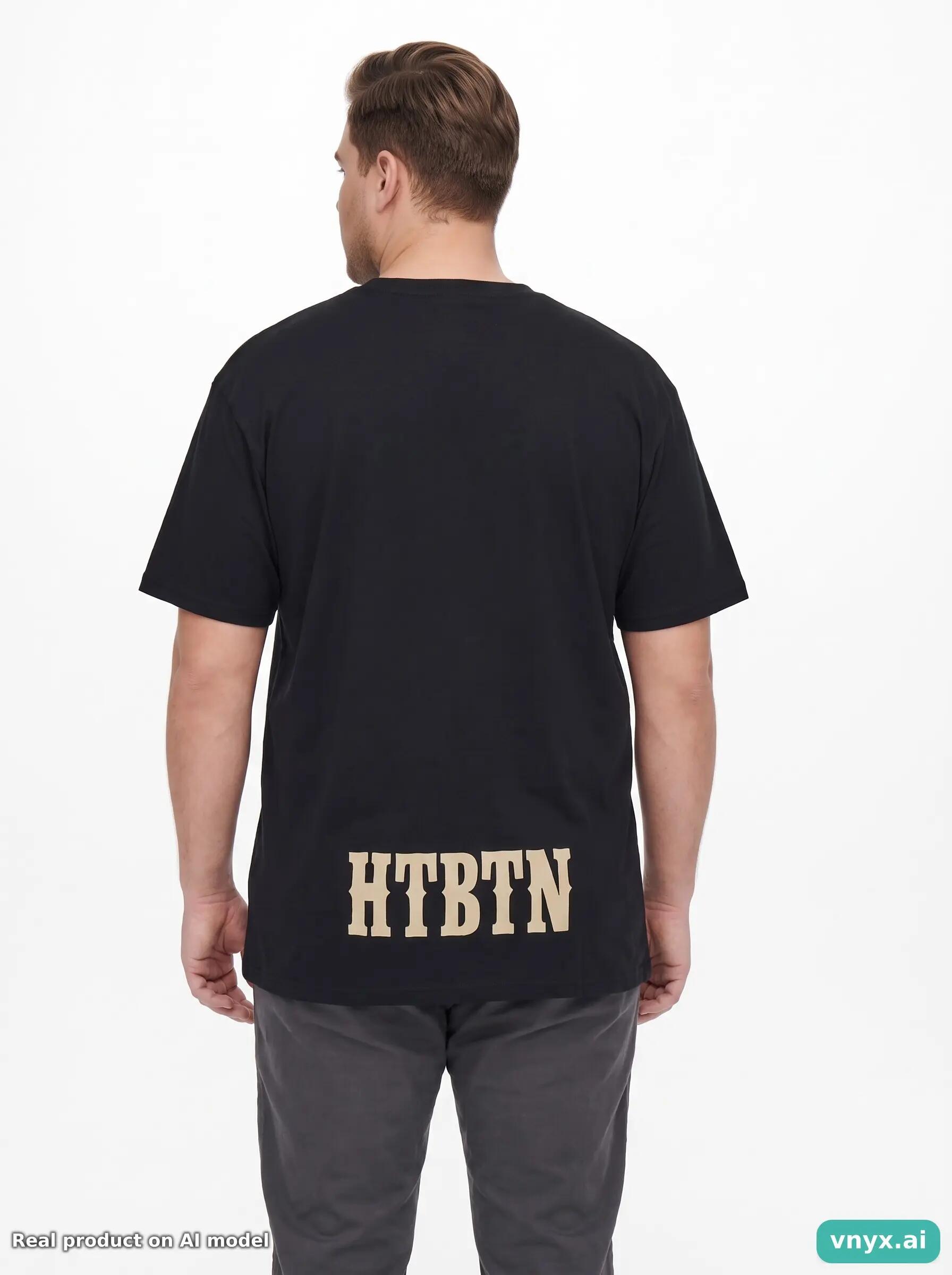 Second Life - Vintage Gildan Black T-Shirt Men L 2/6