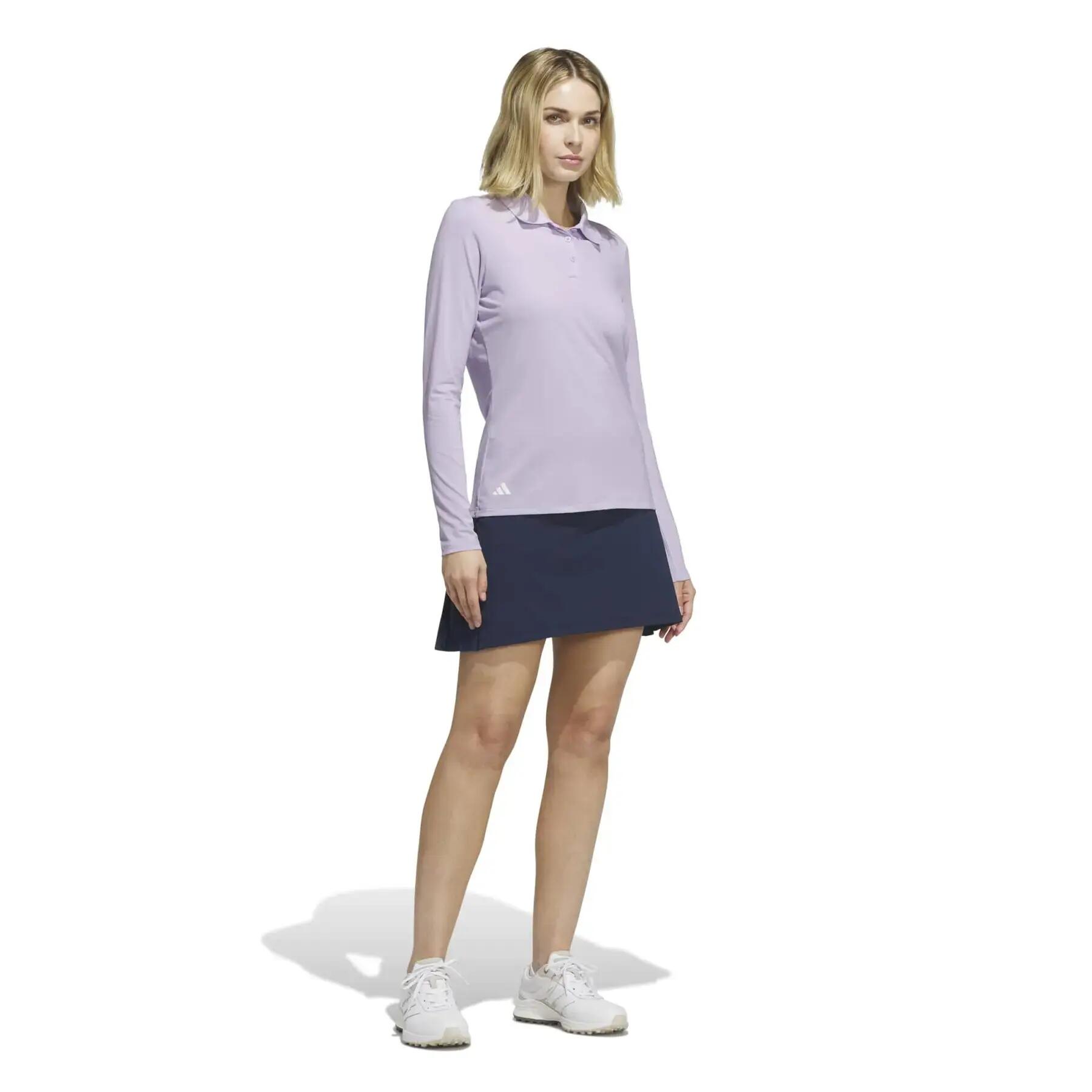 Polo manches longues femme adidas Performance 3/6