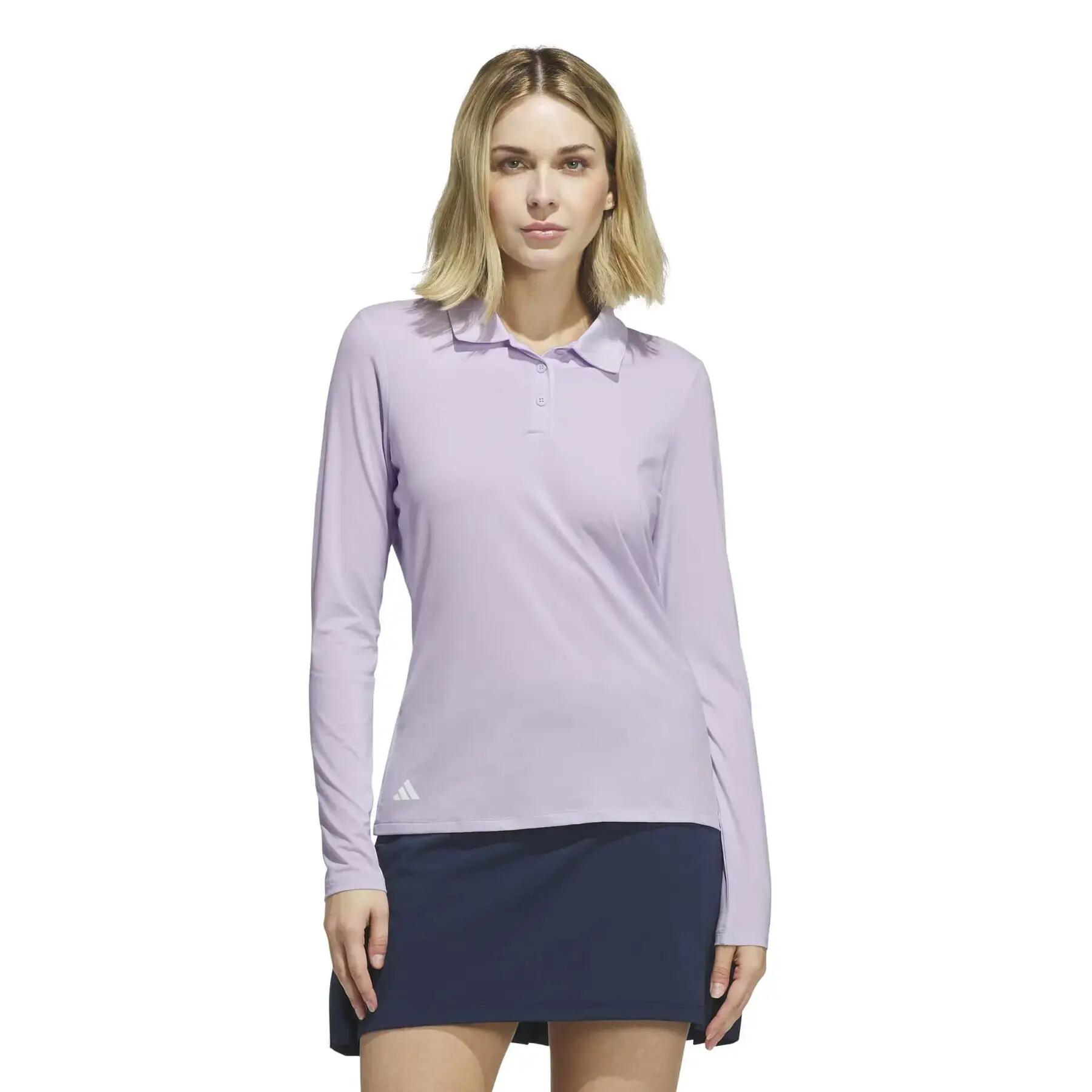 Polo manches longues femme adidas Performance 2/6