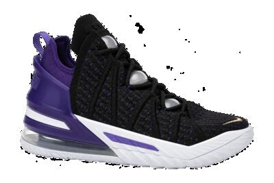 Uomo - scarpe da basket - sneaker - lucide - Nike LeBron 18 Lakers - viola