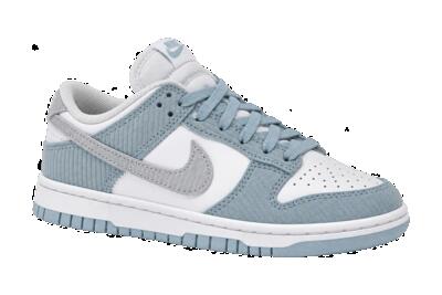 Donna - Sneaker - Velluto - Nike Dunk Low - Blu