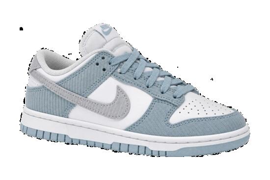 Donna - Sneaker - Velluto - Nike Dunk Low - Blu