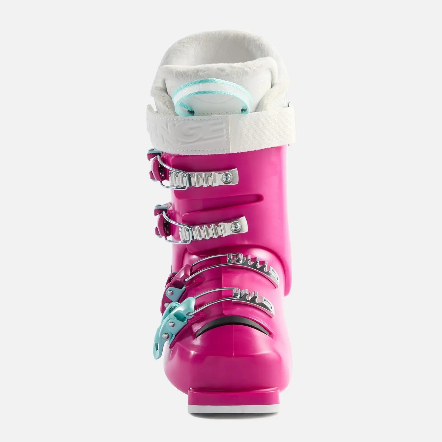 Botas de esquí Lange Starlet 60 rosa para niña 2/3