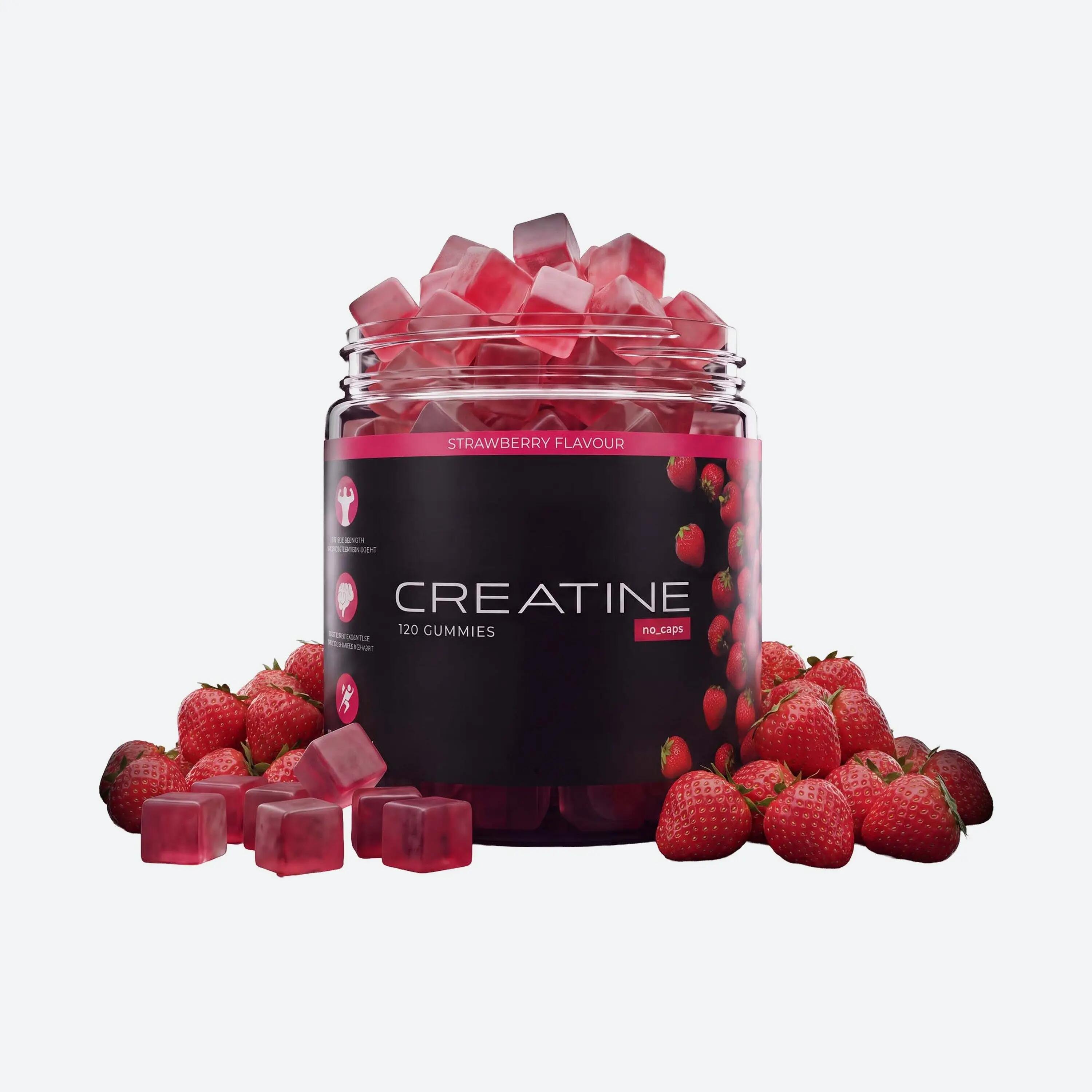 Żelki z kreatyną DMT no_caps Creatine 3 x 120 szt. 2/3